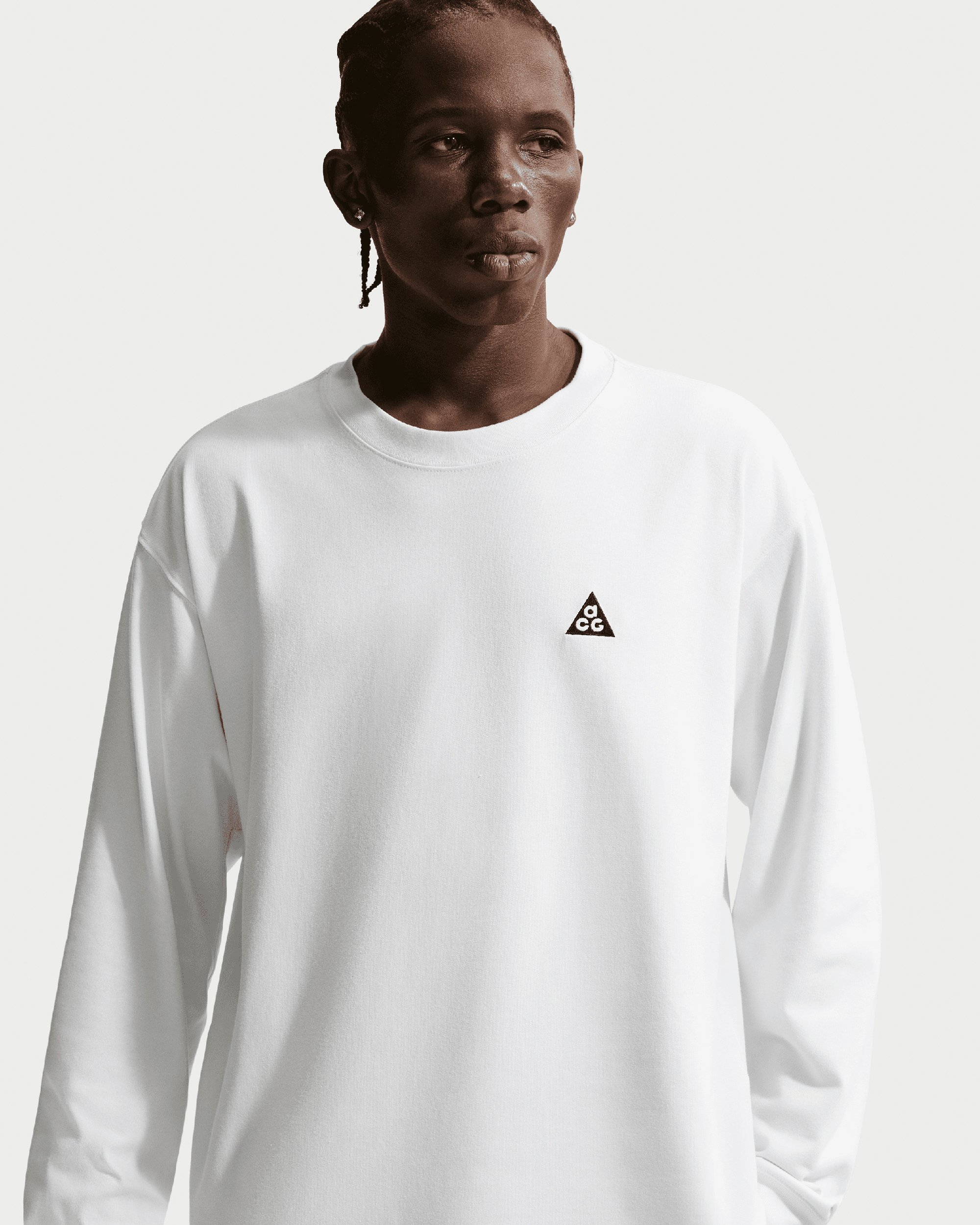 nike acg logo long sleeve tee