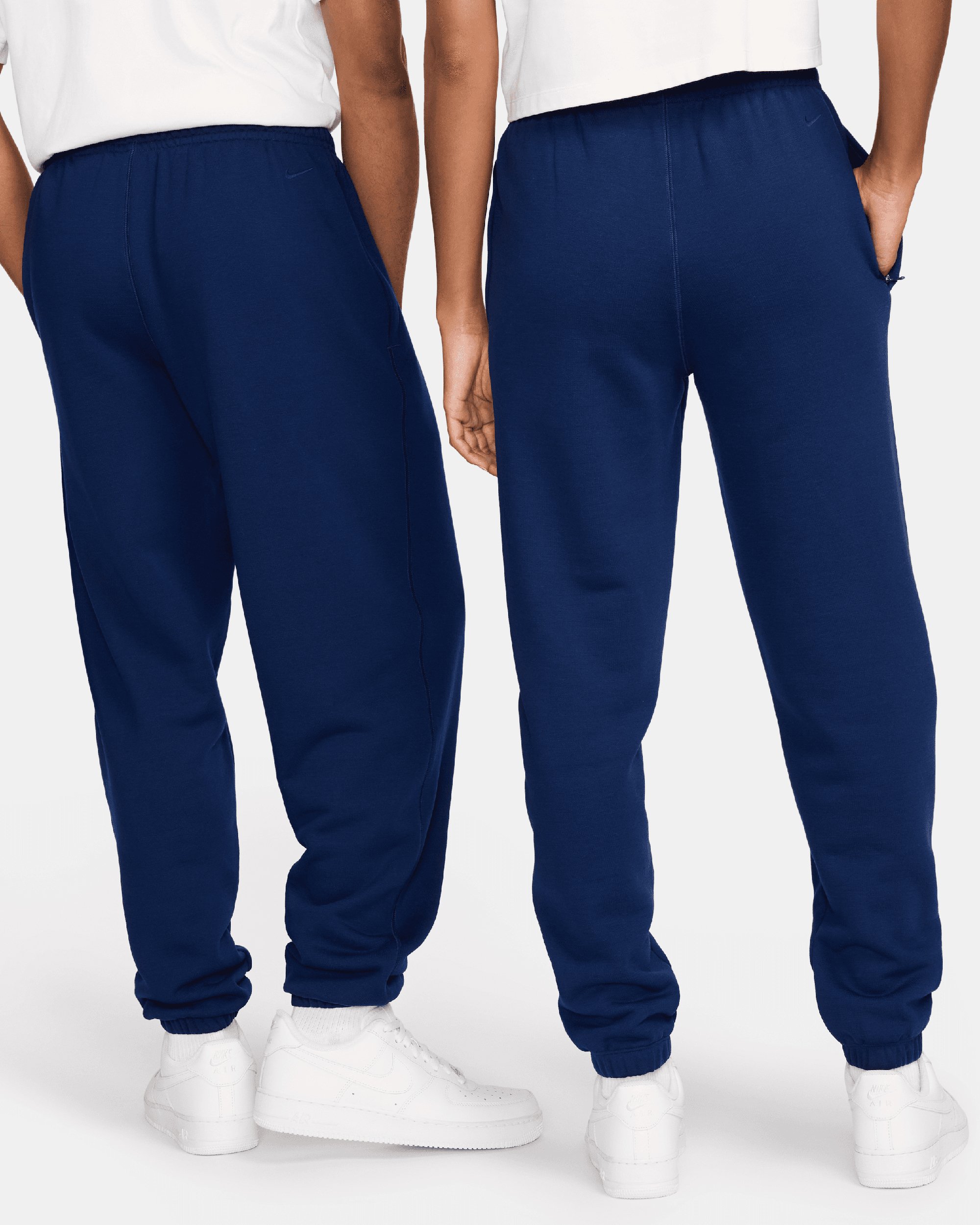Blue nike fleece pants clearance