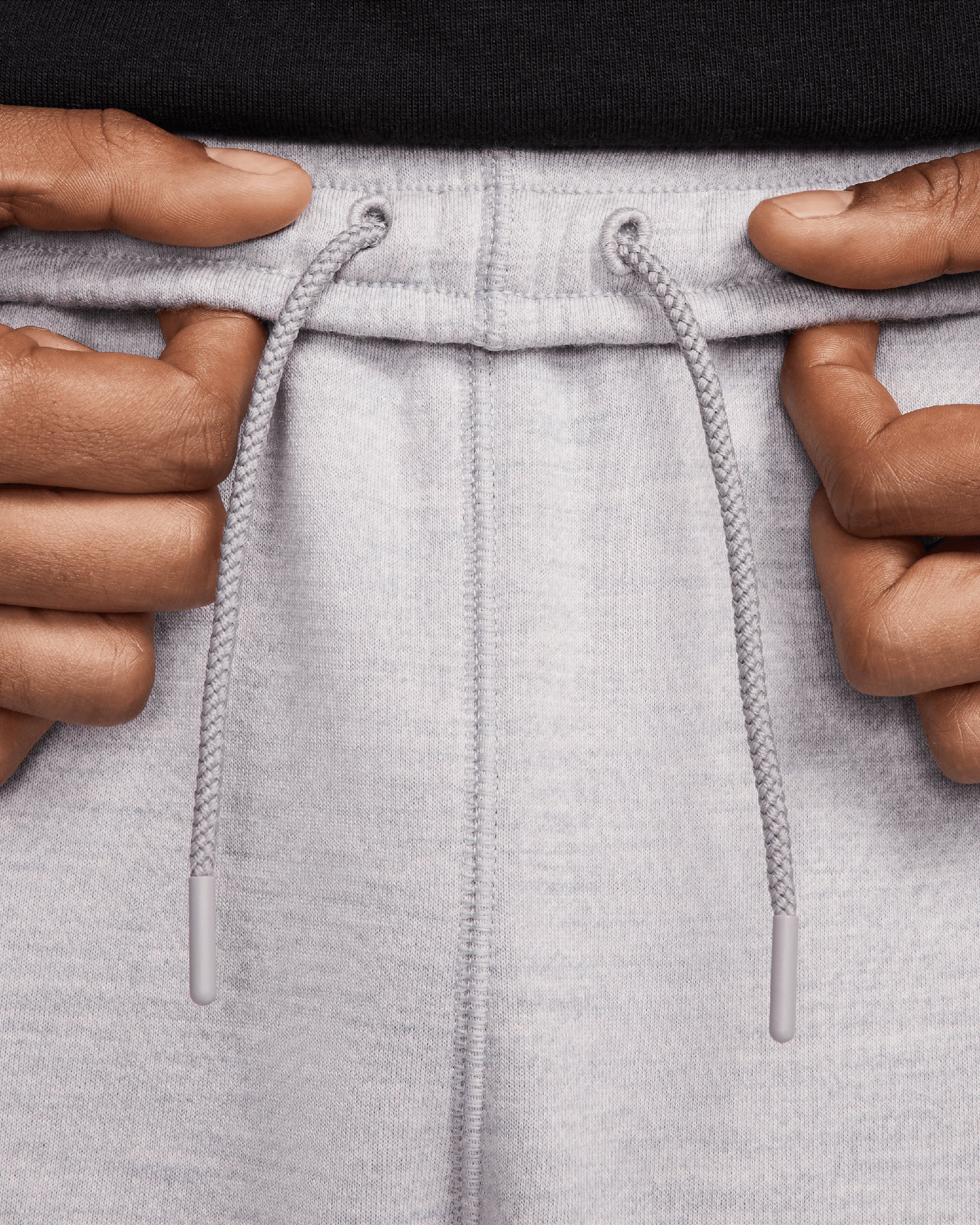 Nike Unisex Wool Classics Open Hem Fleece Pants Grigio FV5715 048 FOOTDISTRICT