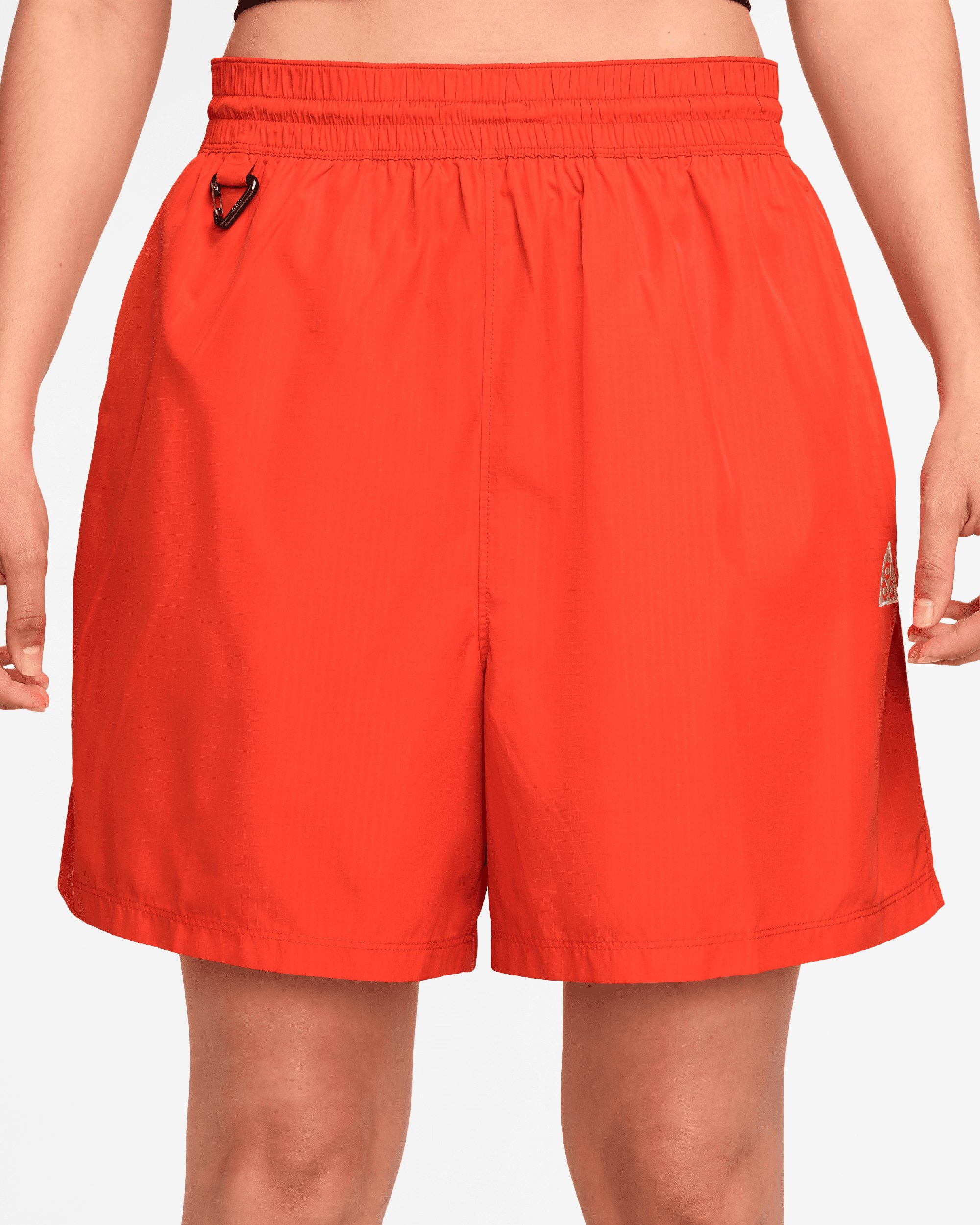 womens nike shorts orange