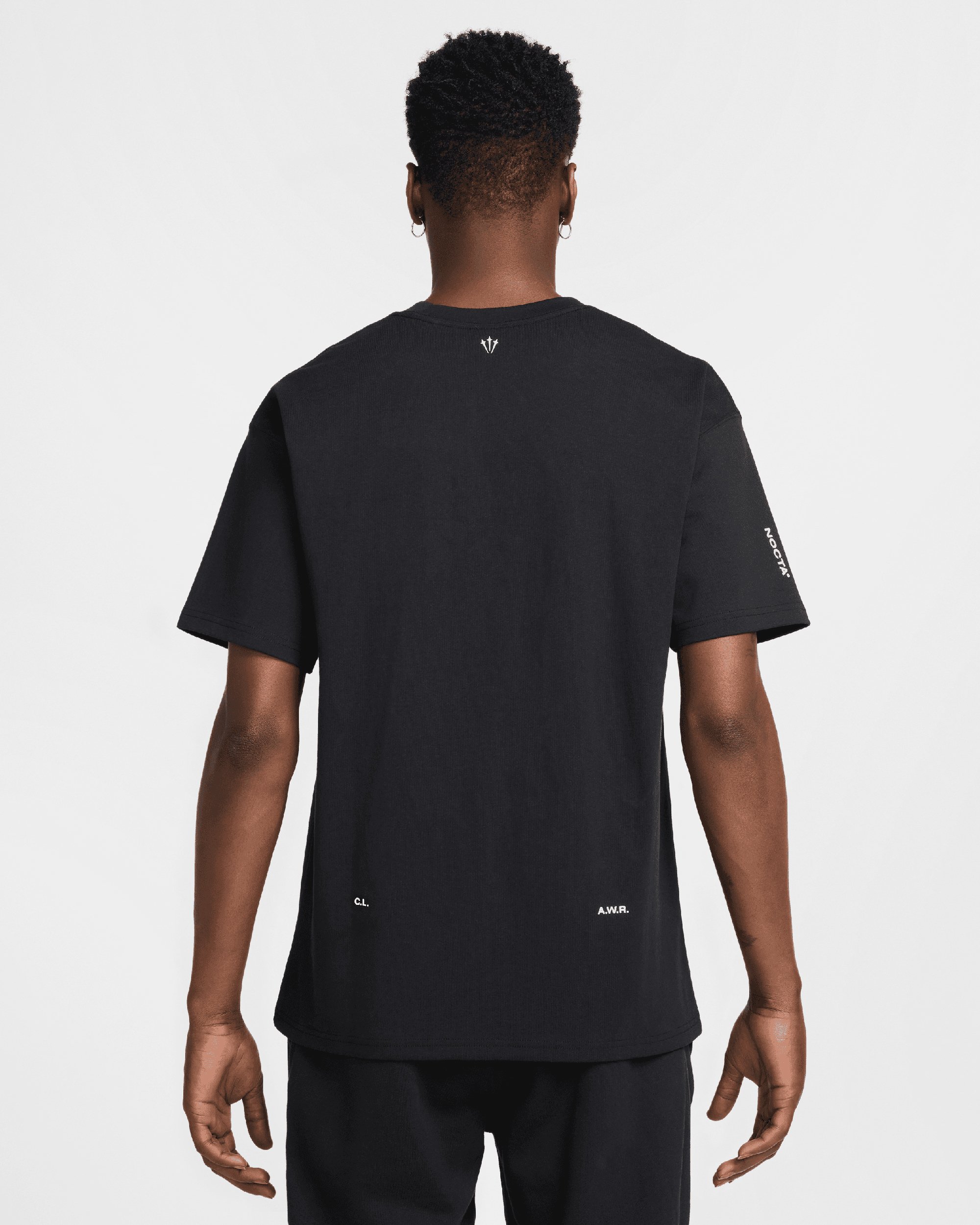 nike x drake nocta logo tee black