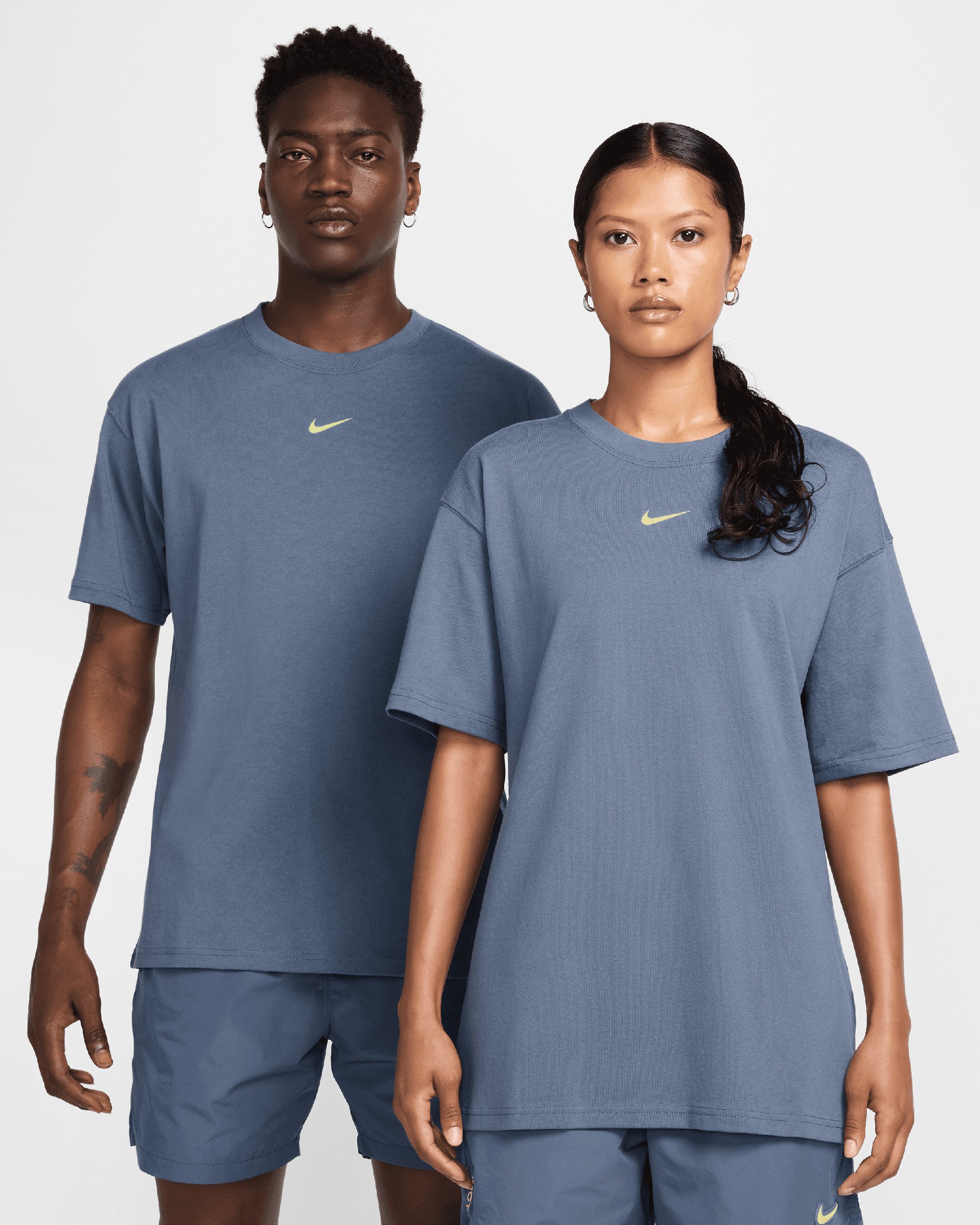 Nike x Drake NOCTA NRG CS Logo Relaxed Men's T-Shirt Blue HM5774