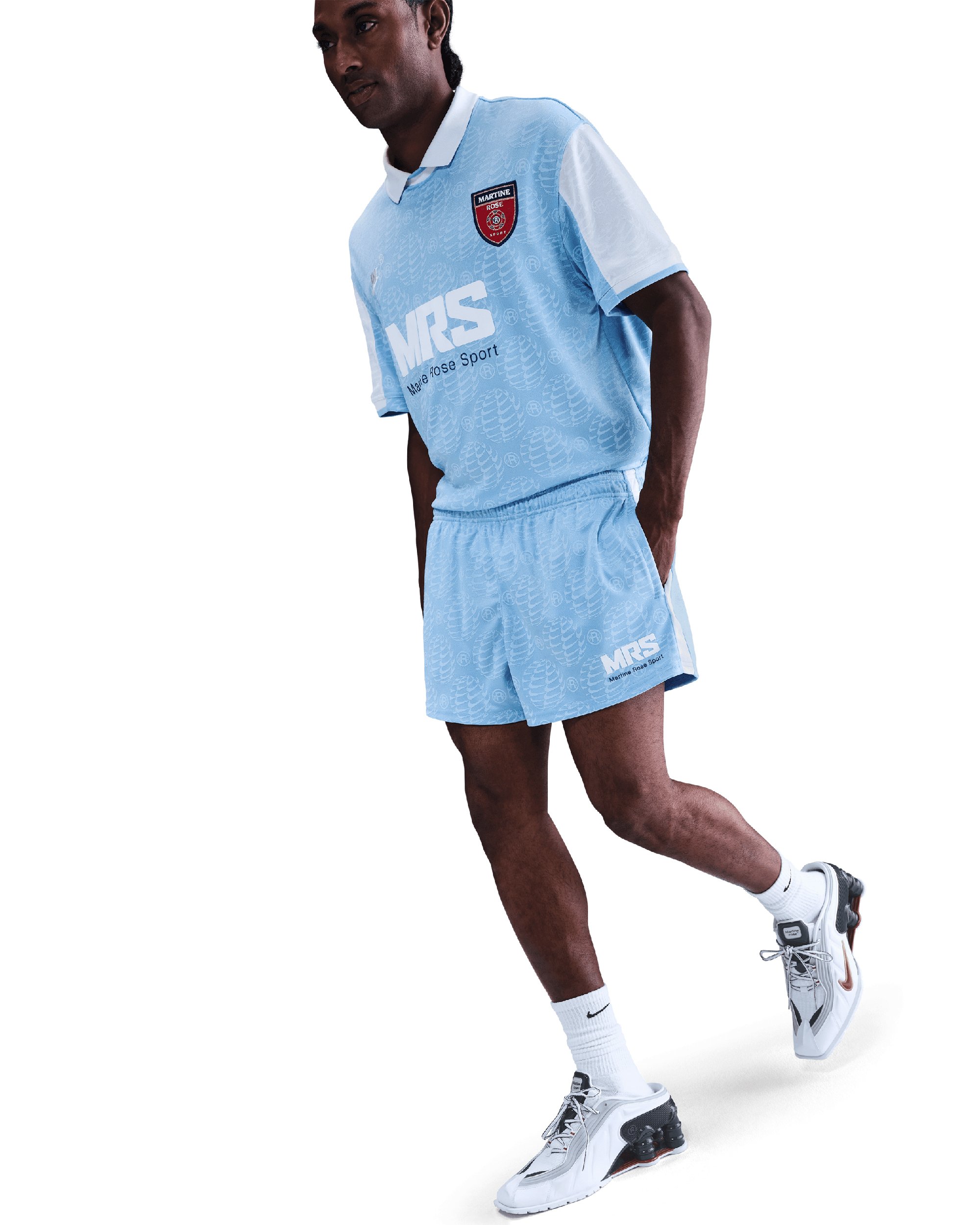 Nike x Martine Rose Football Men's Shorts Blue HM9025-422