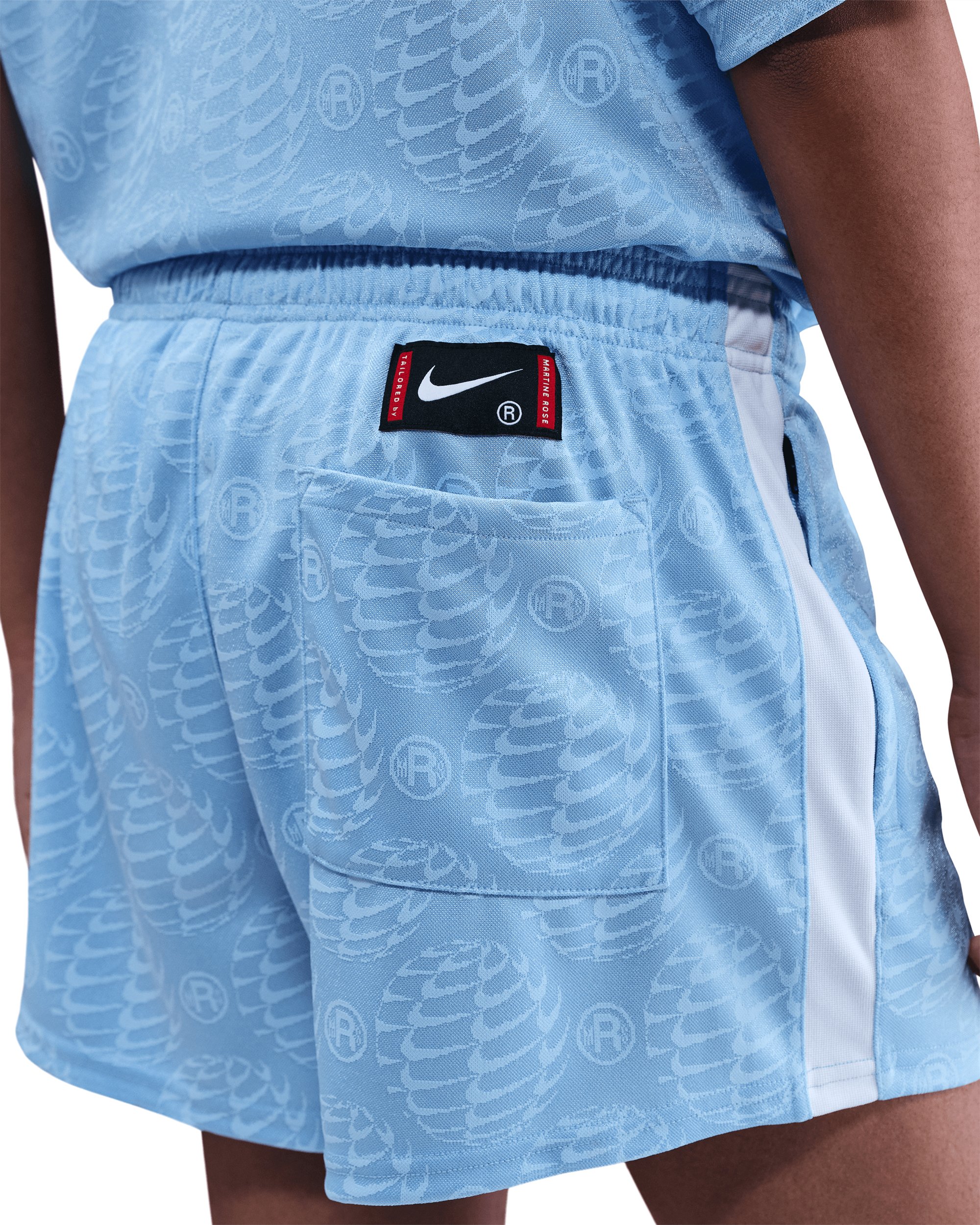 Nike x Martine Rose Football Men's Shorts Blue HM9025-422