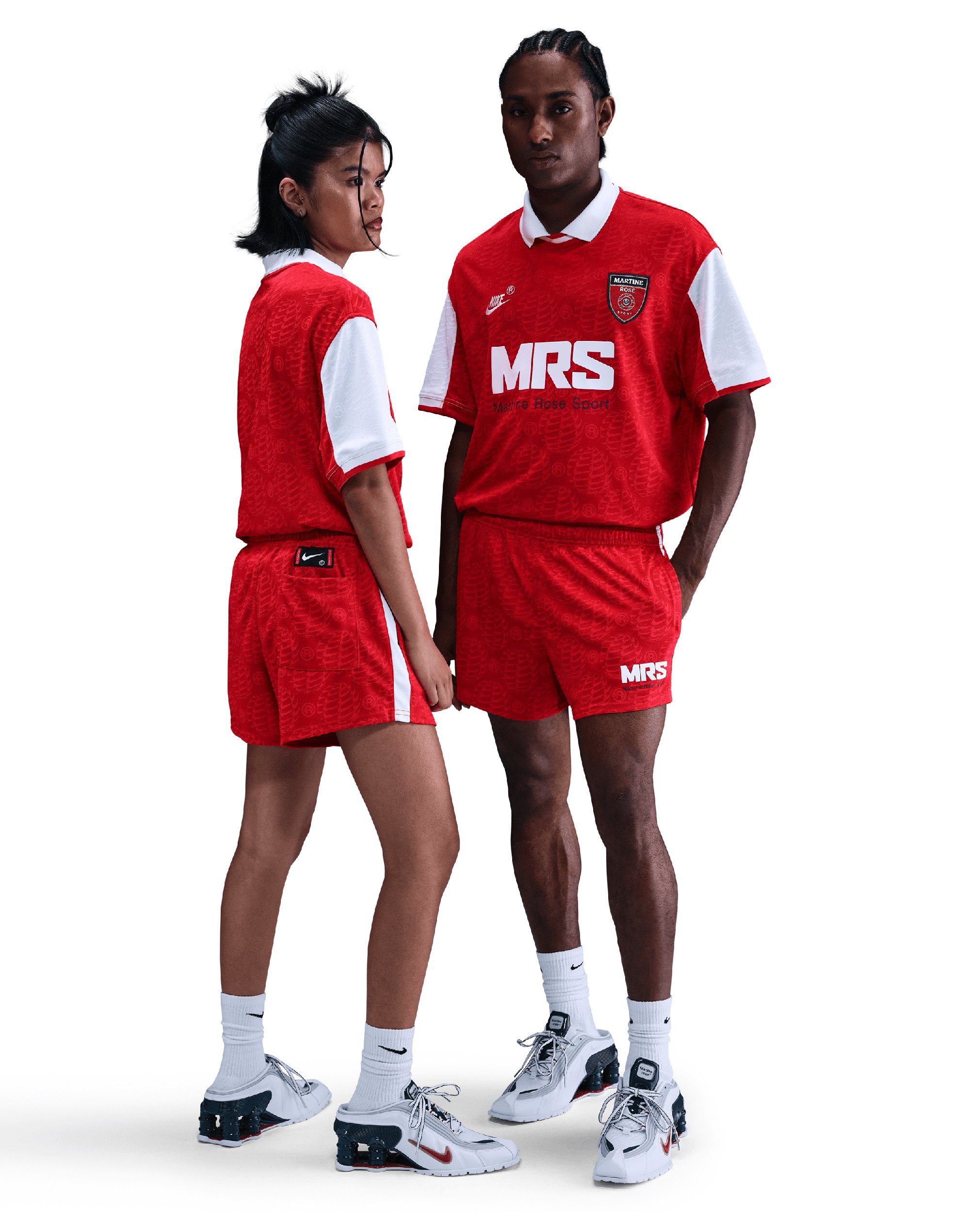 Nike x Martine Rose Football Men's Shorts Red HM9025-657