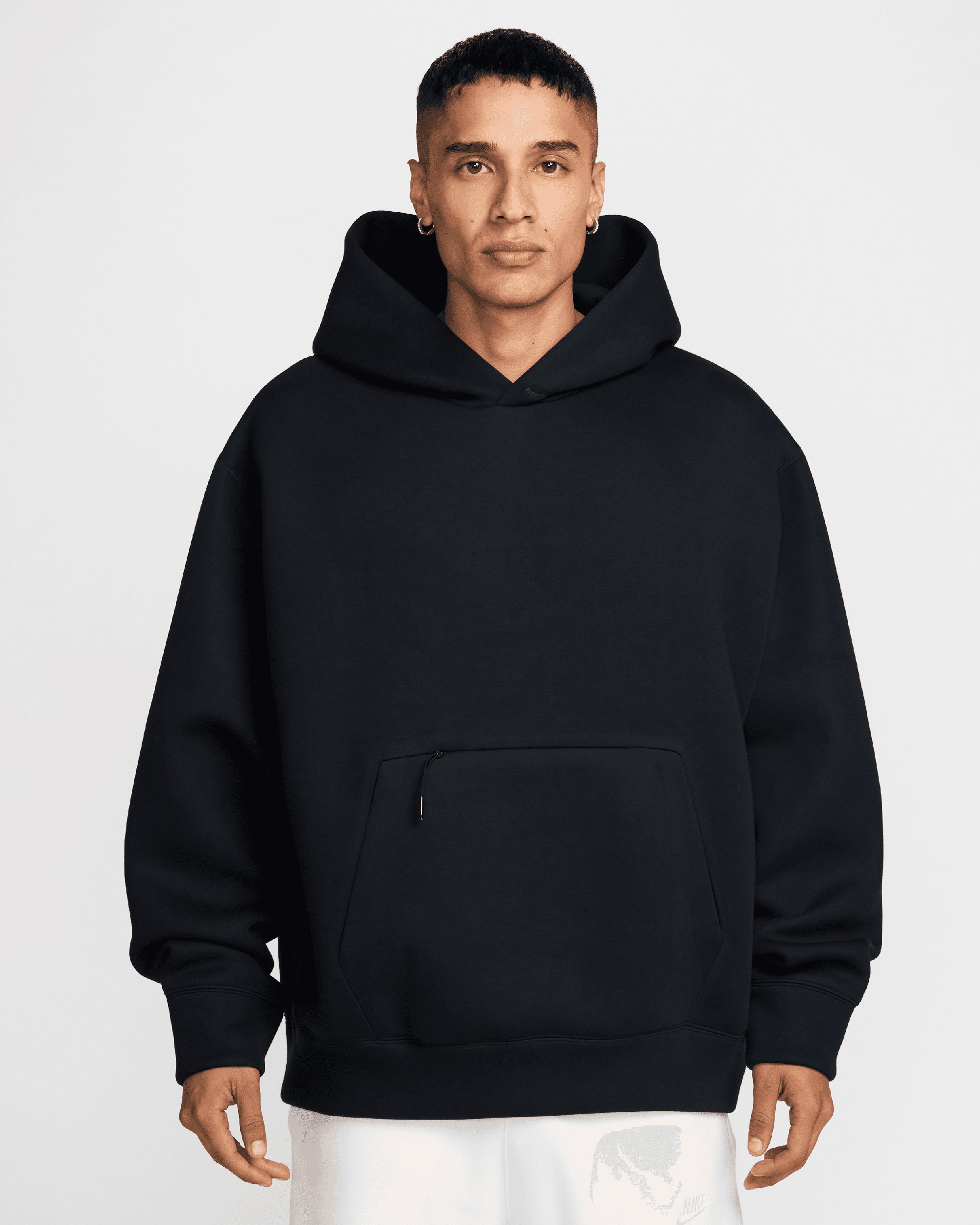 Fleece hoodie mens discount