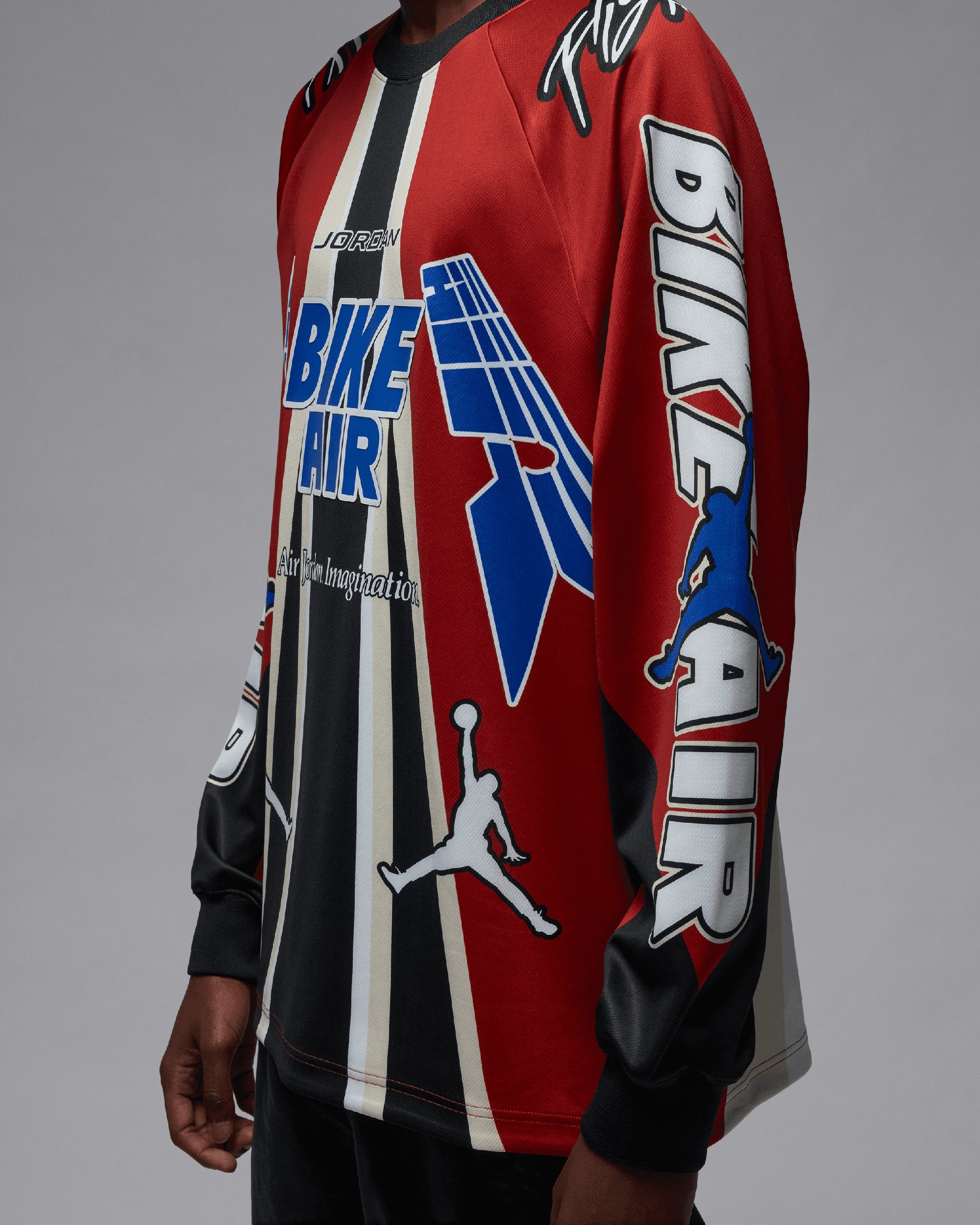 HQ1729-623] Air Jordan x Nigel Sylvester Jersey 'Cinnabar