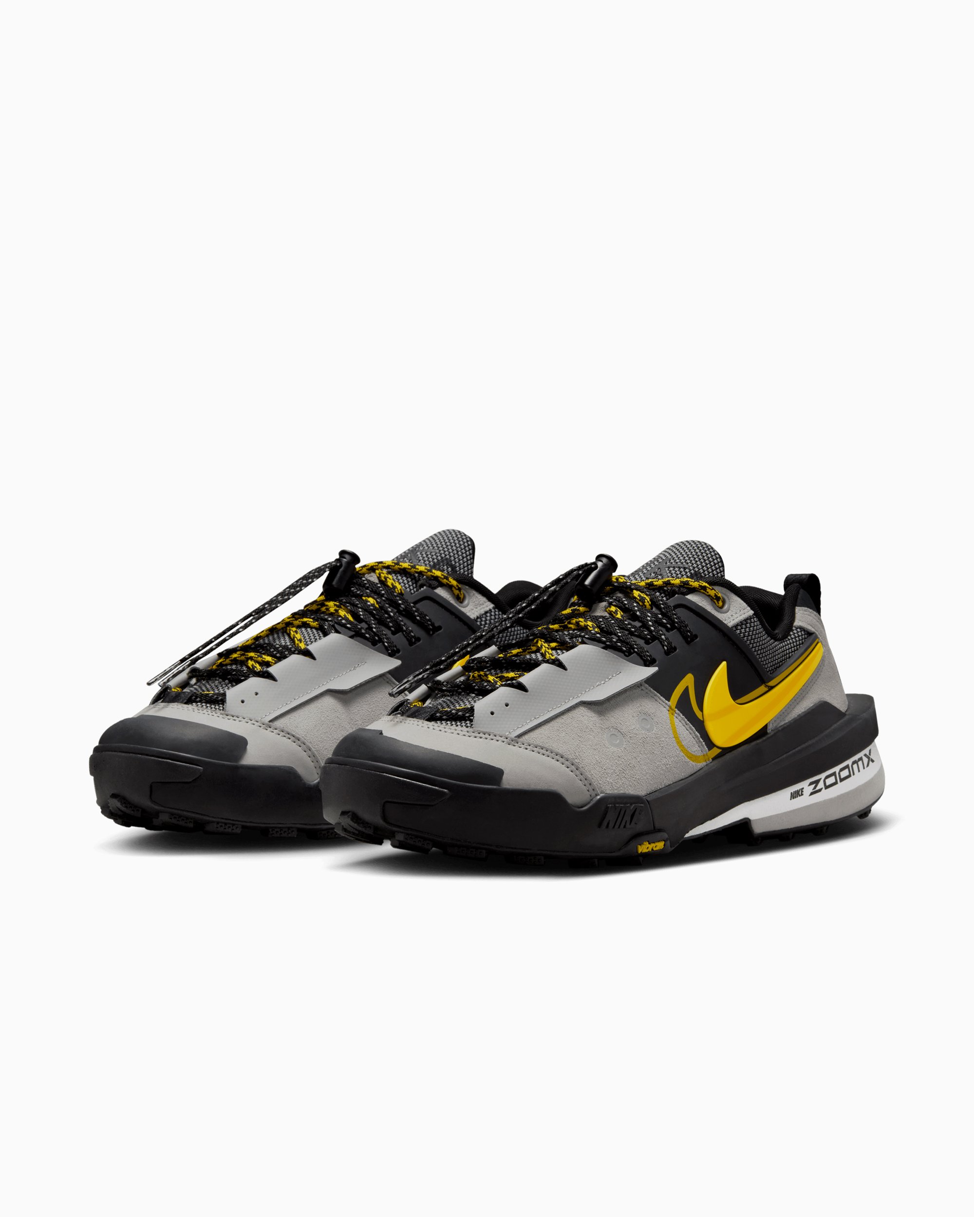 ナイキ サイズ:28.5cm  ZEGAMADOME SP HQ8618-002 レースアップローカットスニーカー 中古 BS99 Nike x sacai Zegamadome Vibram Gray HQ8618-002 | FOOTDISTRICT