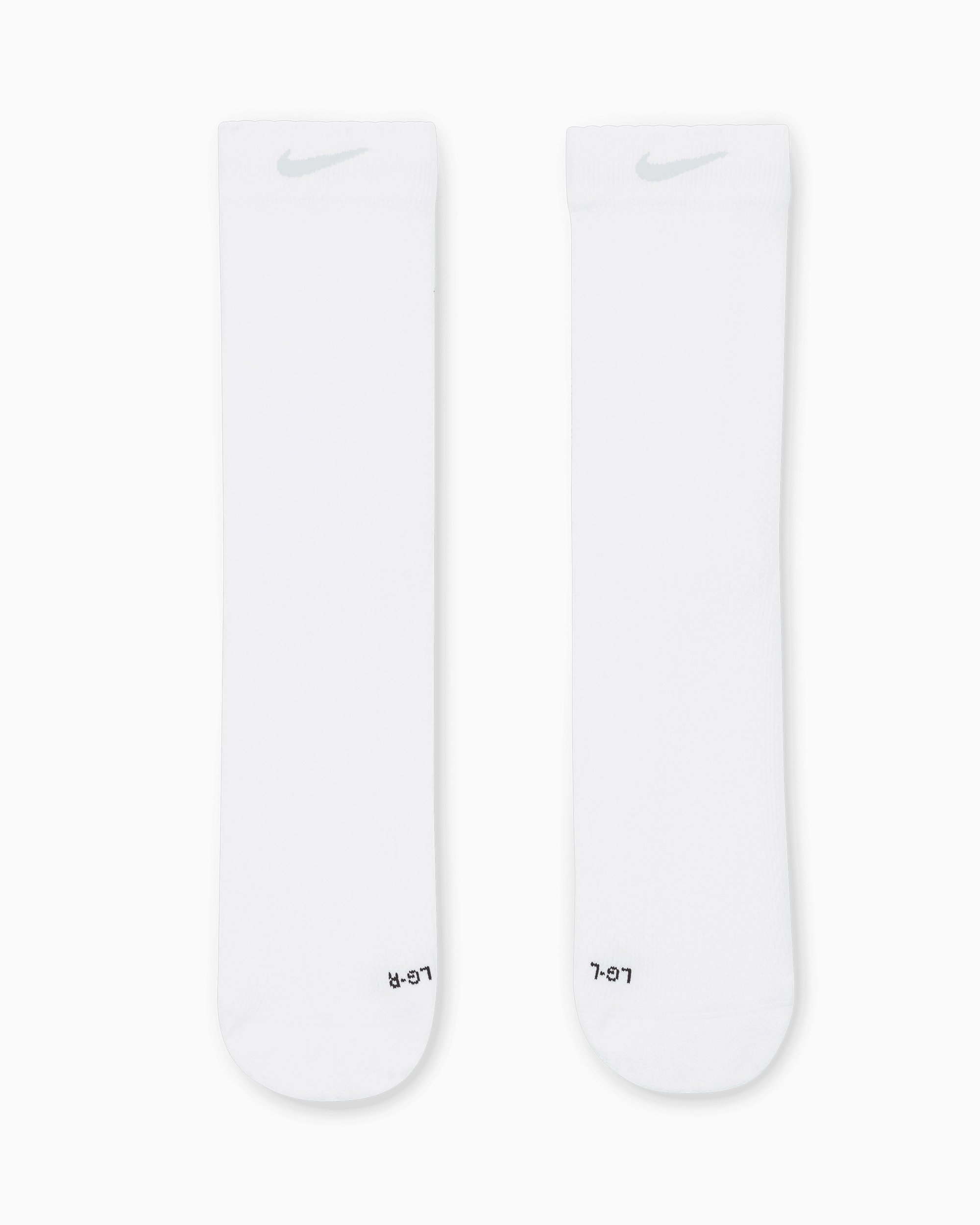 white nike running socks