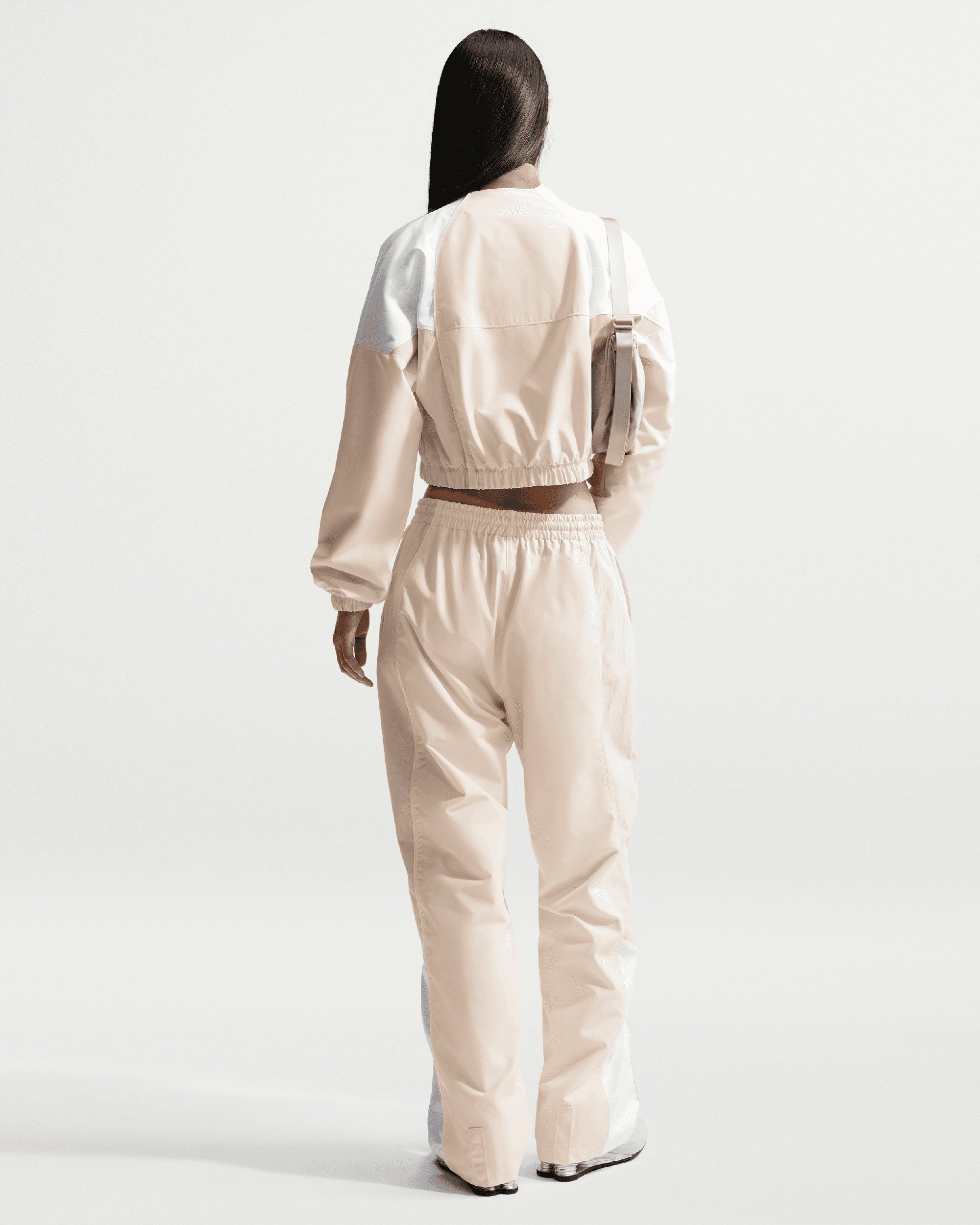 nike air tracksuit womens beige