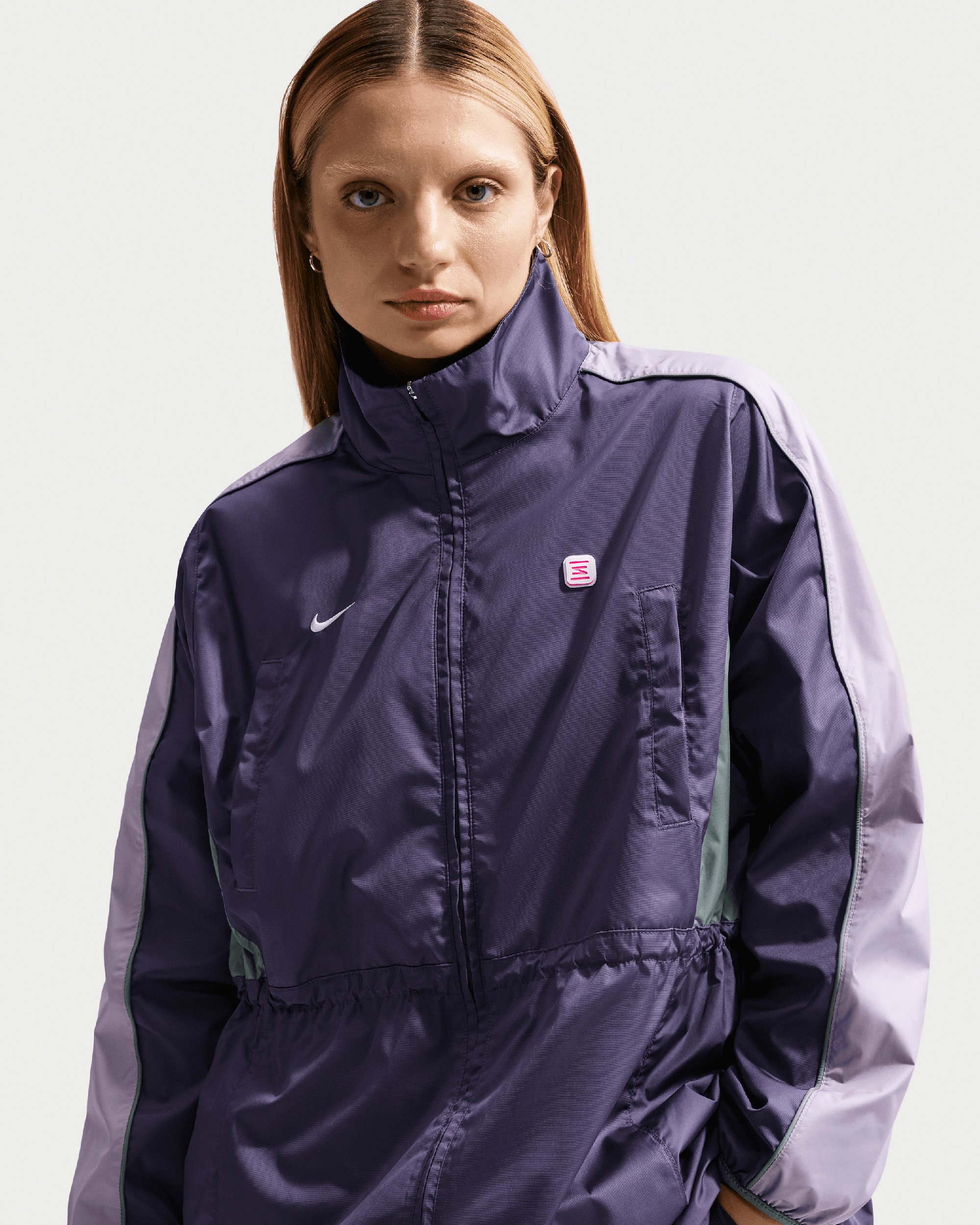 mauve nike jacket