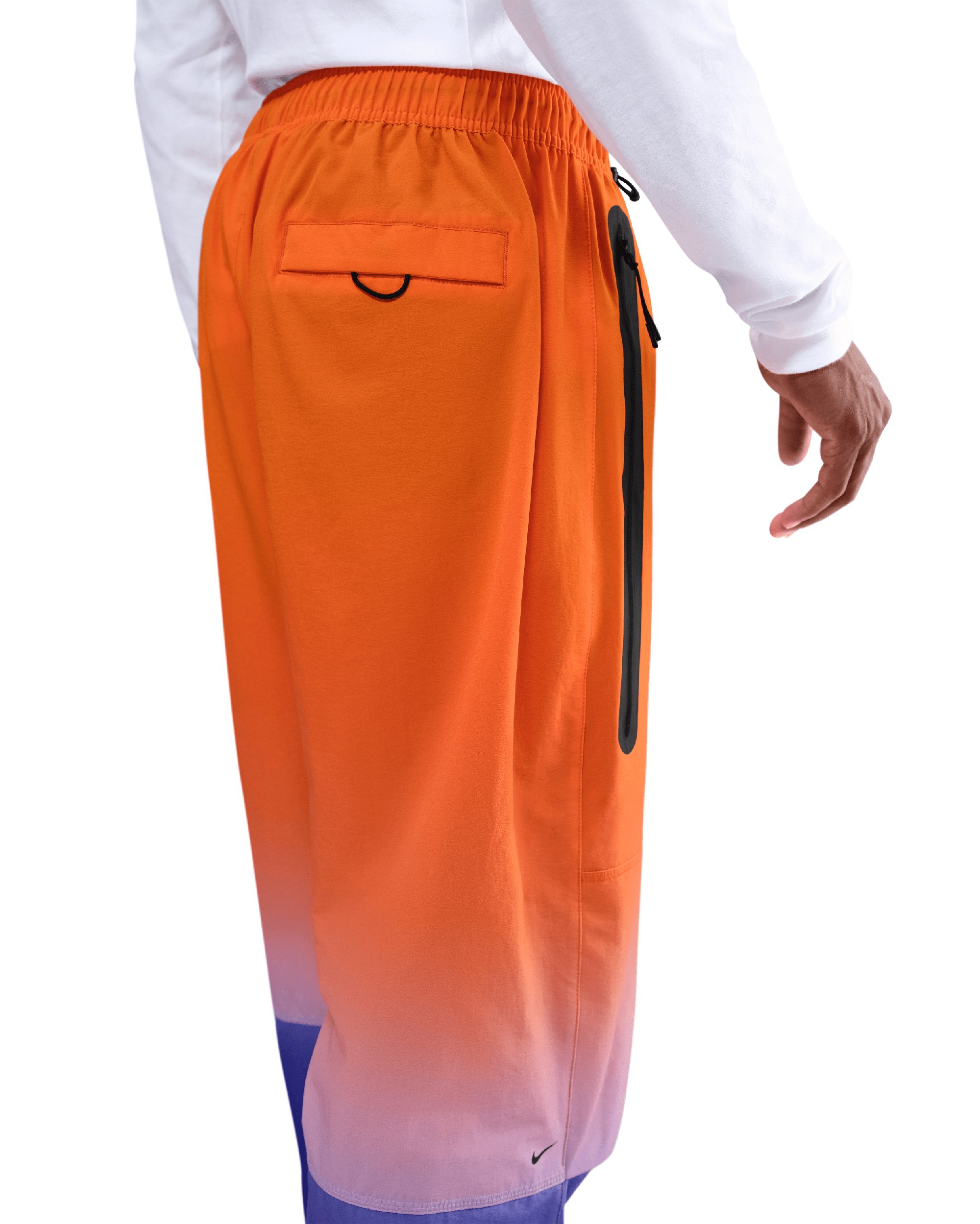 orange nike windbreaker pants