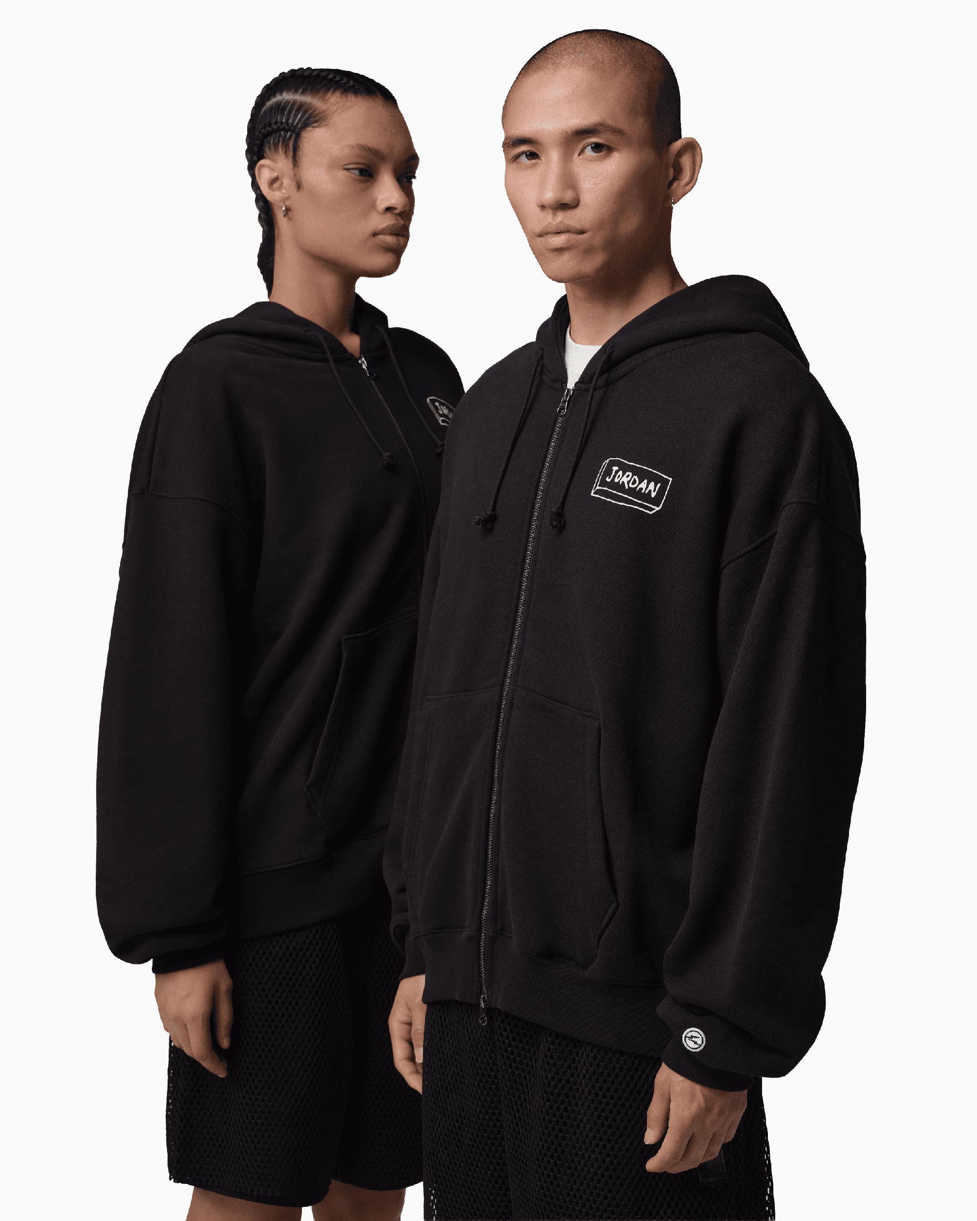 Jordan x UNION LA x Fragment Logo With Hood Relaxed Unisex Zip-Up