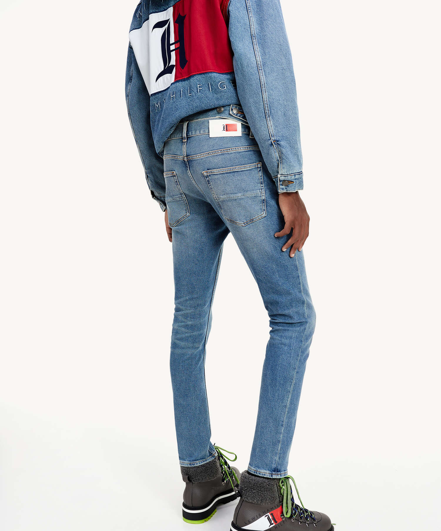 Tommy hilfiger slim fit jeans deals heren