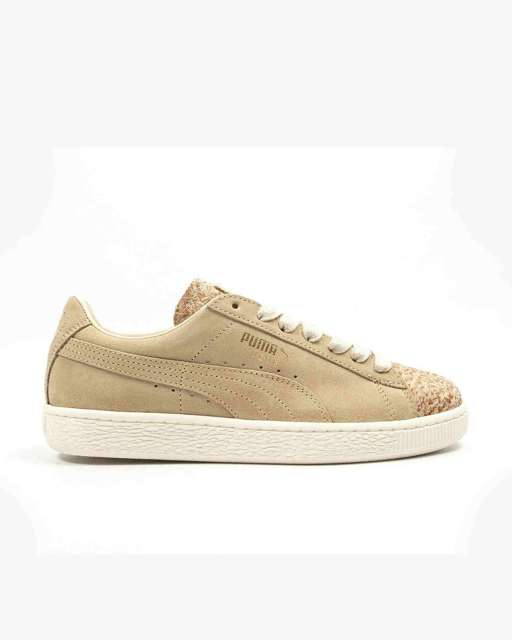 Puma suede on sale classic gold femme