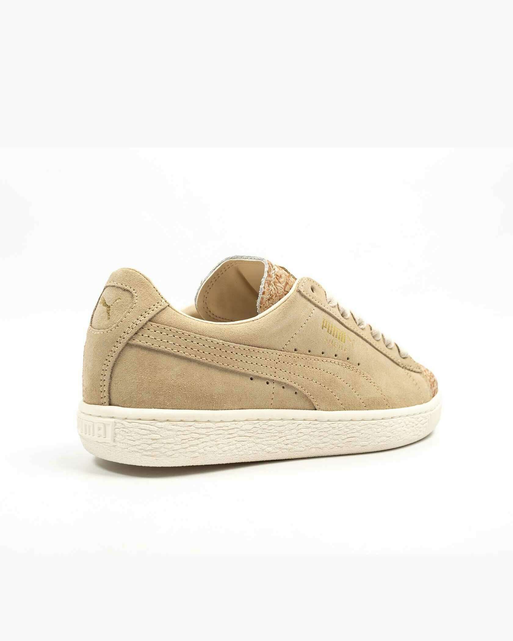 Puma suede femme gold sales