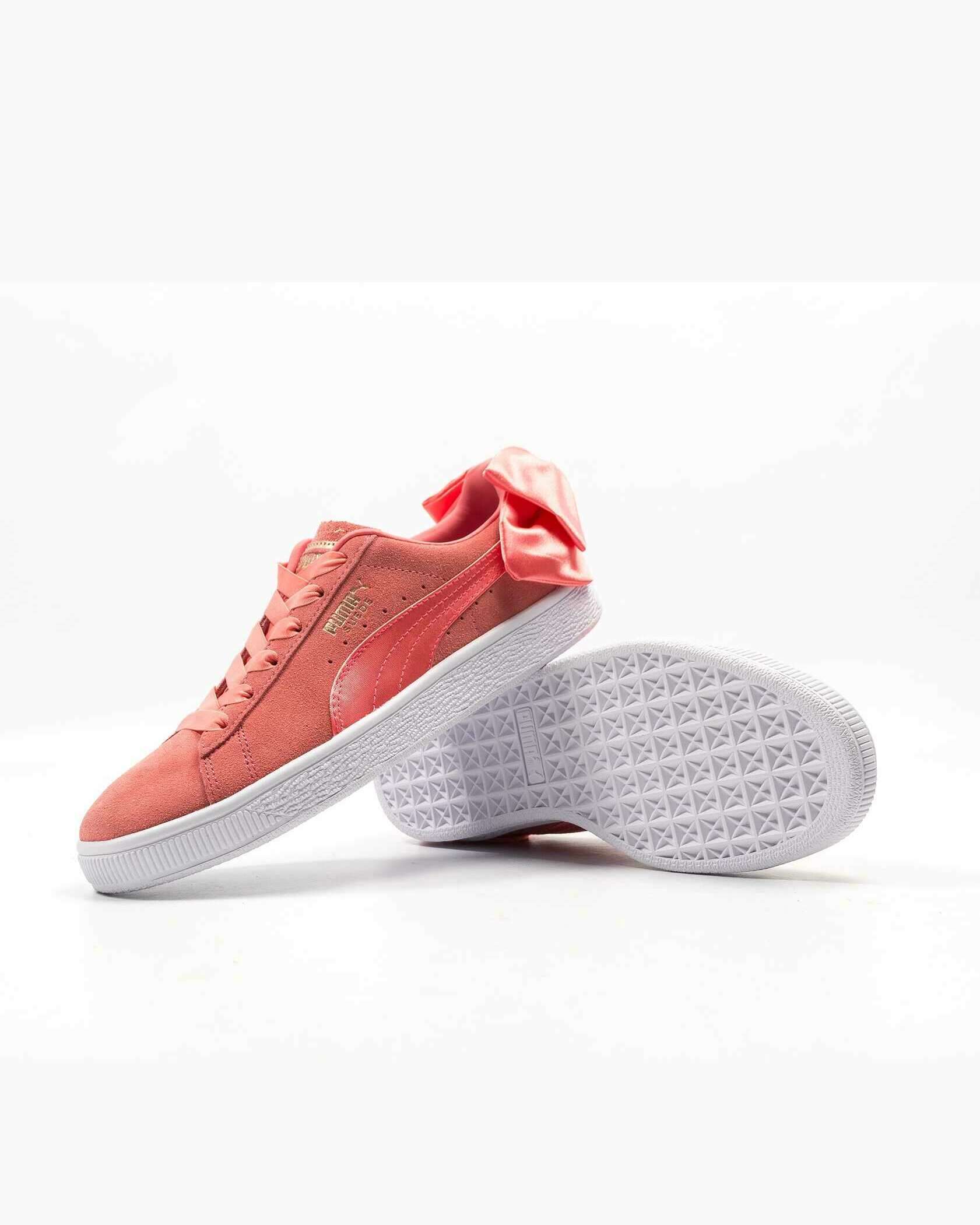 Puma suede best sale bow wn's