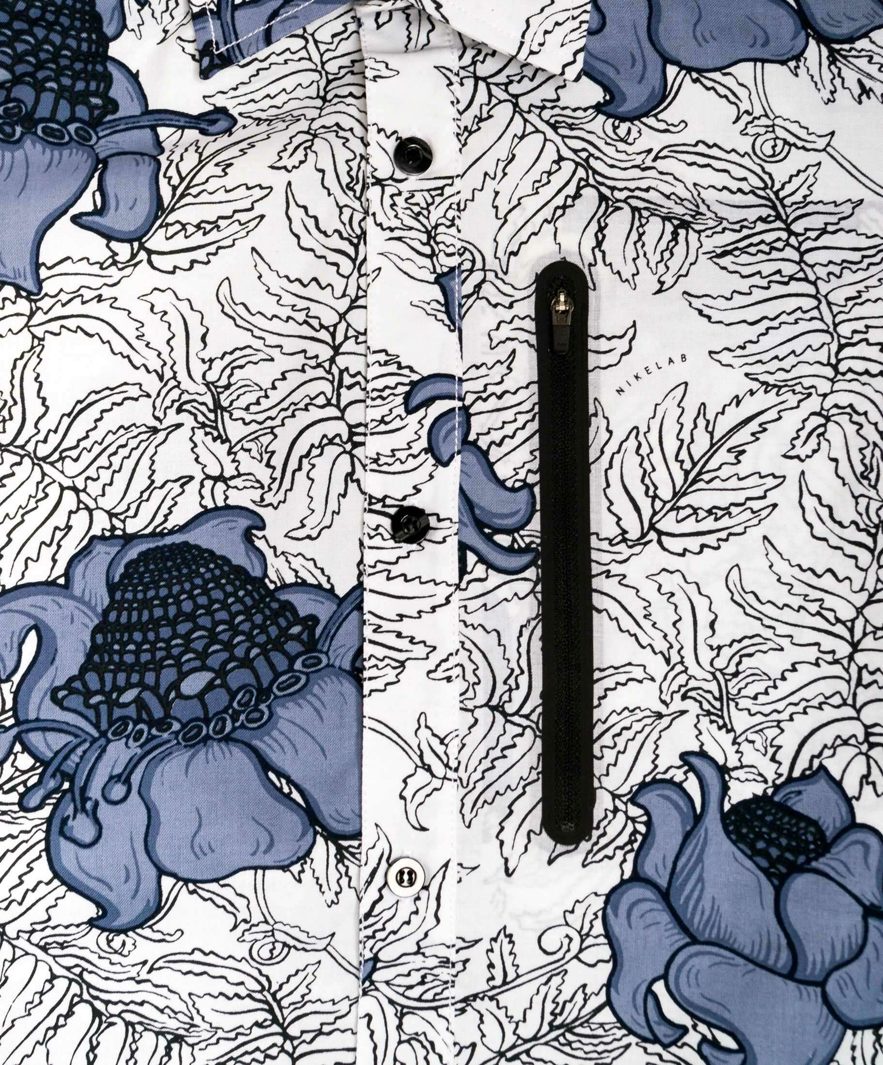 nike black floral shirt