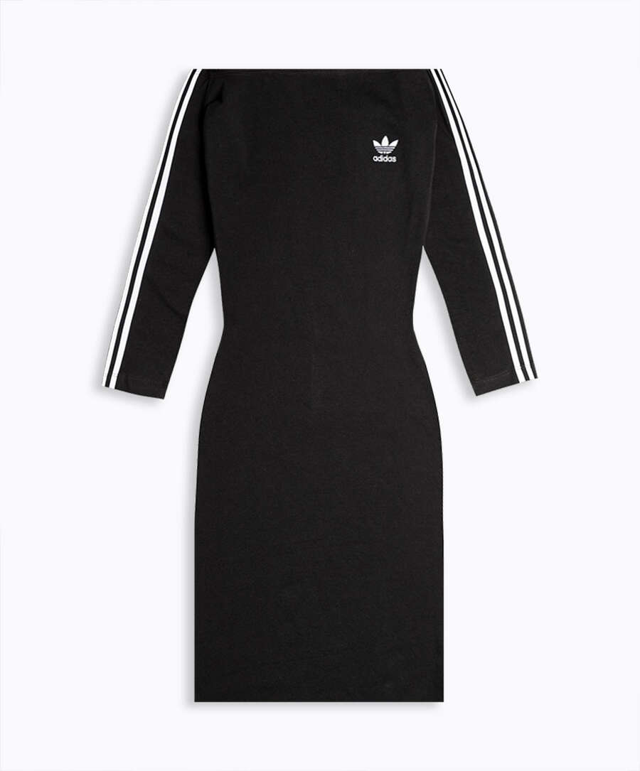 Vestido adidas Off the Shoulder Mulher Multi ED7521 Compre Online