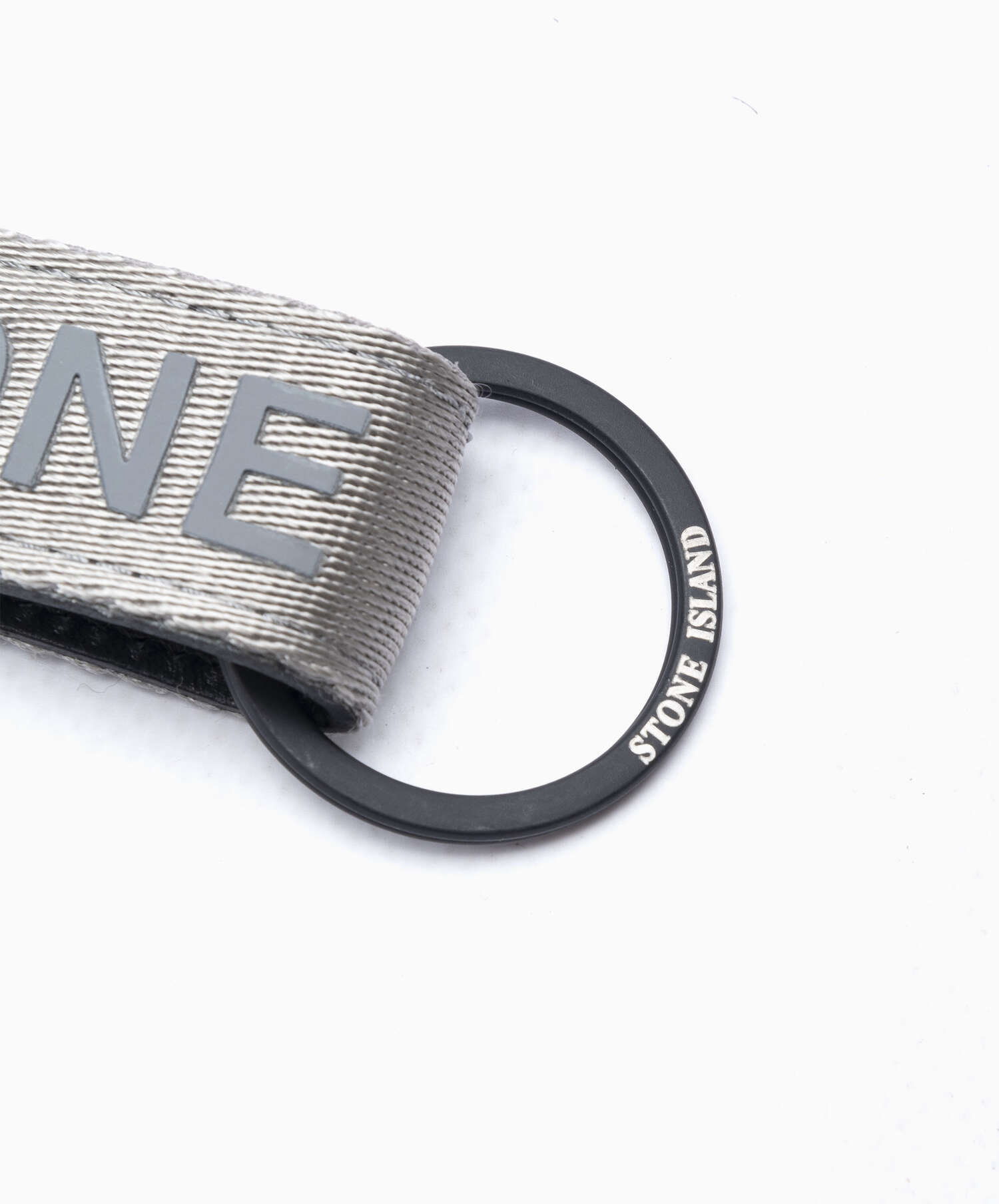 Stone Island Unisex Key Chain Gray 731595064-V0068