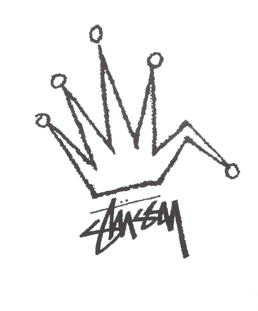 Stussy Old Crown Men's Short-Sleeve T-Shirt 1904510-WHIT