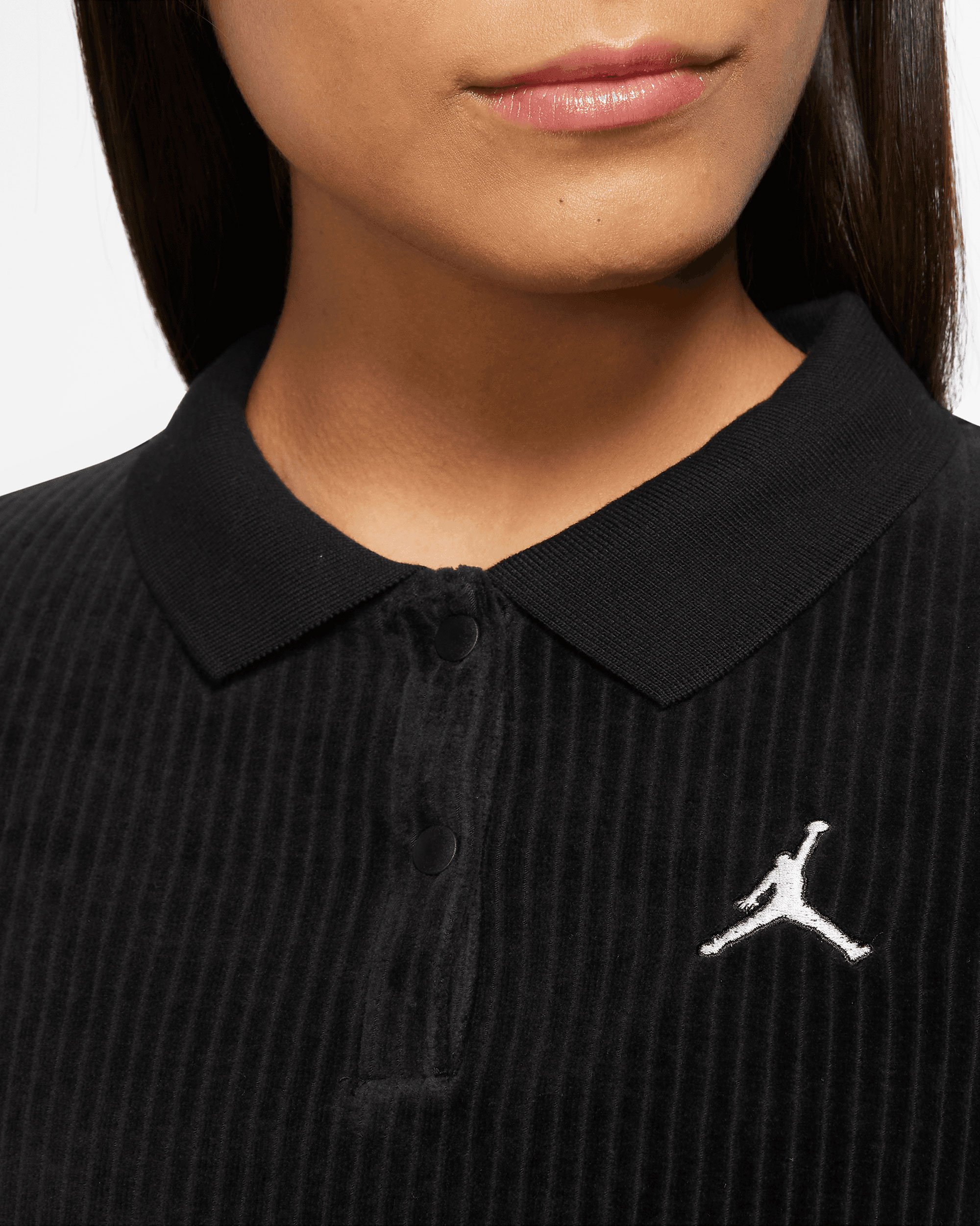 Jordan long sleeve polo top