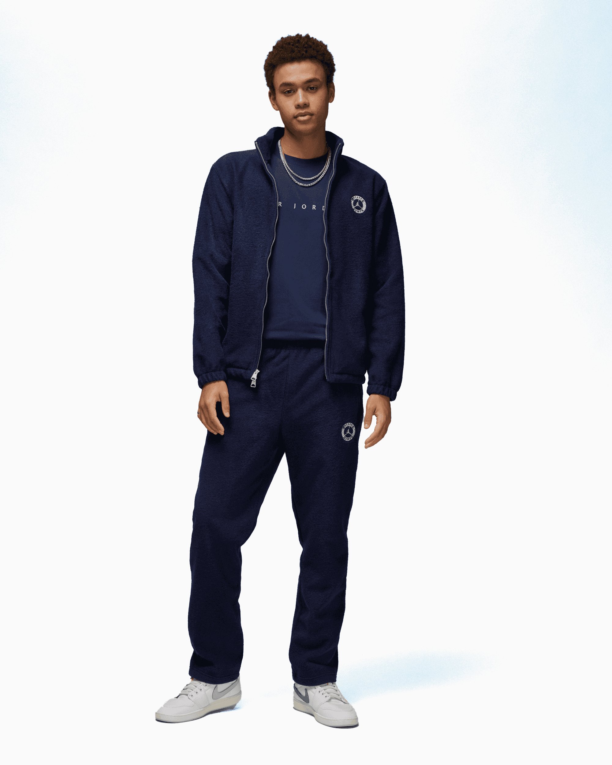 Jordan x UNION Men's Track Jacket Blau DV7347-419| FOOTDISTRICT