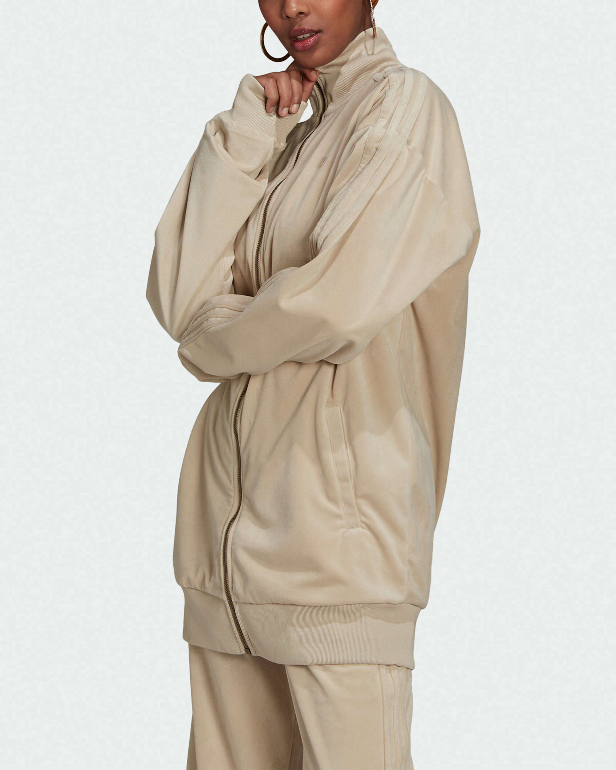 Adidas oversized sale jacket womens