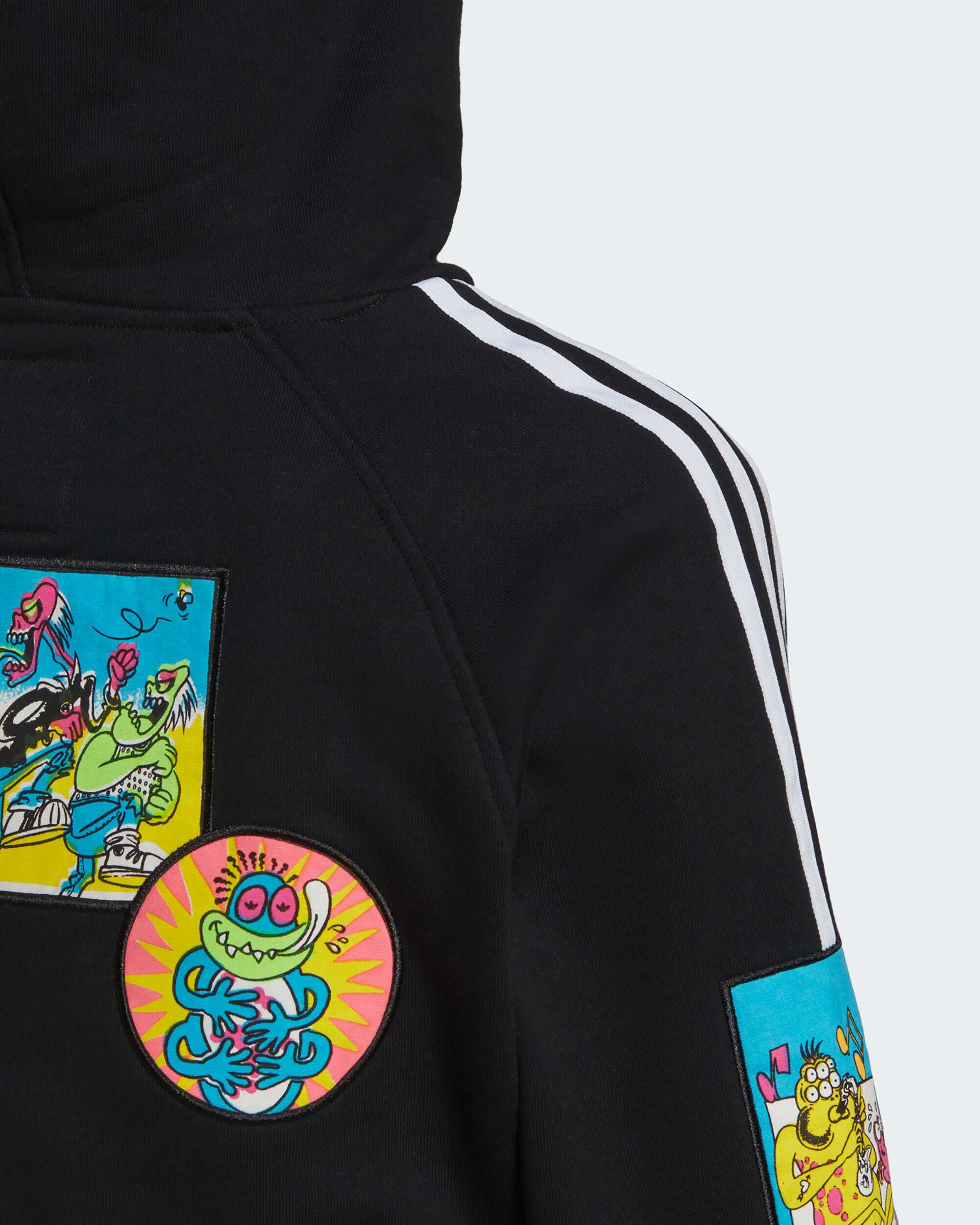 X Jeremy Scott adidas x Jeremy Scott Women's Cropped Hoodie Damen