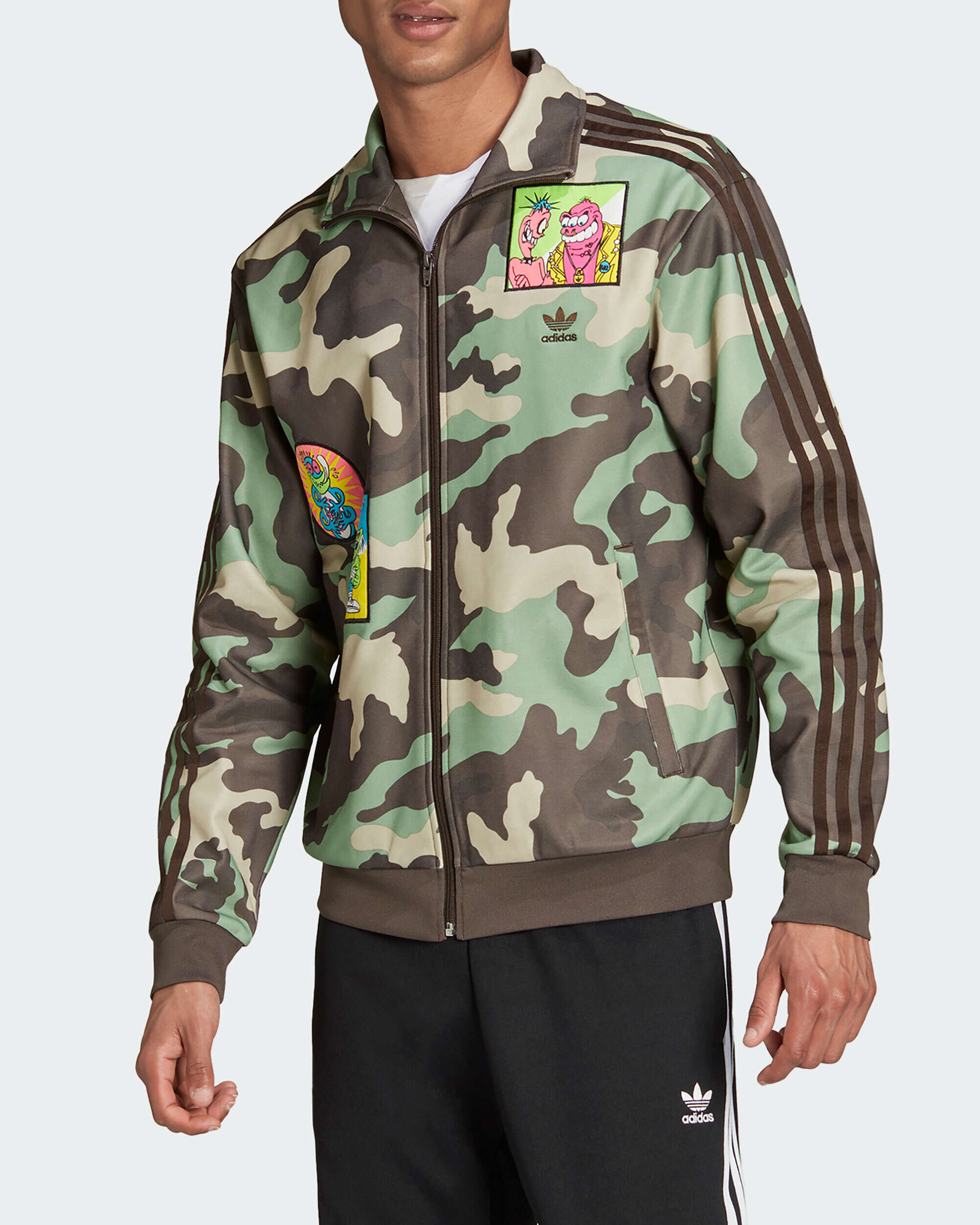 adidas x Jeremy Scott Men's Track Top Green H53369| Buy Online at