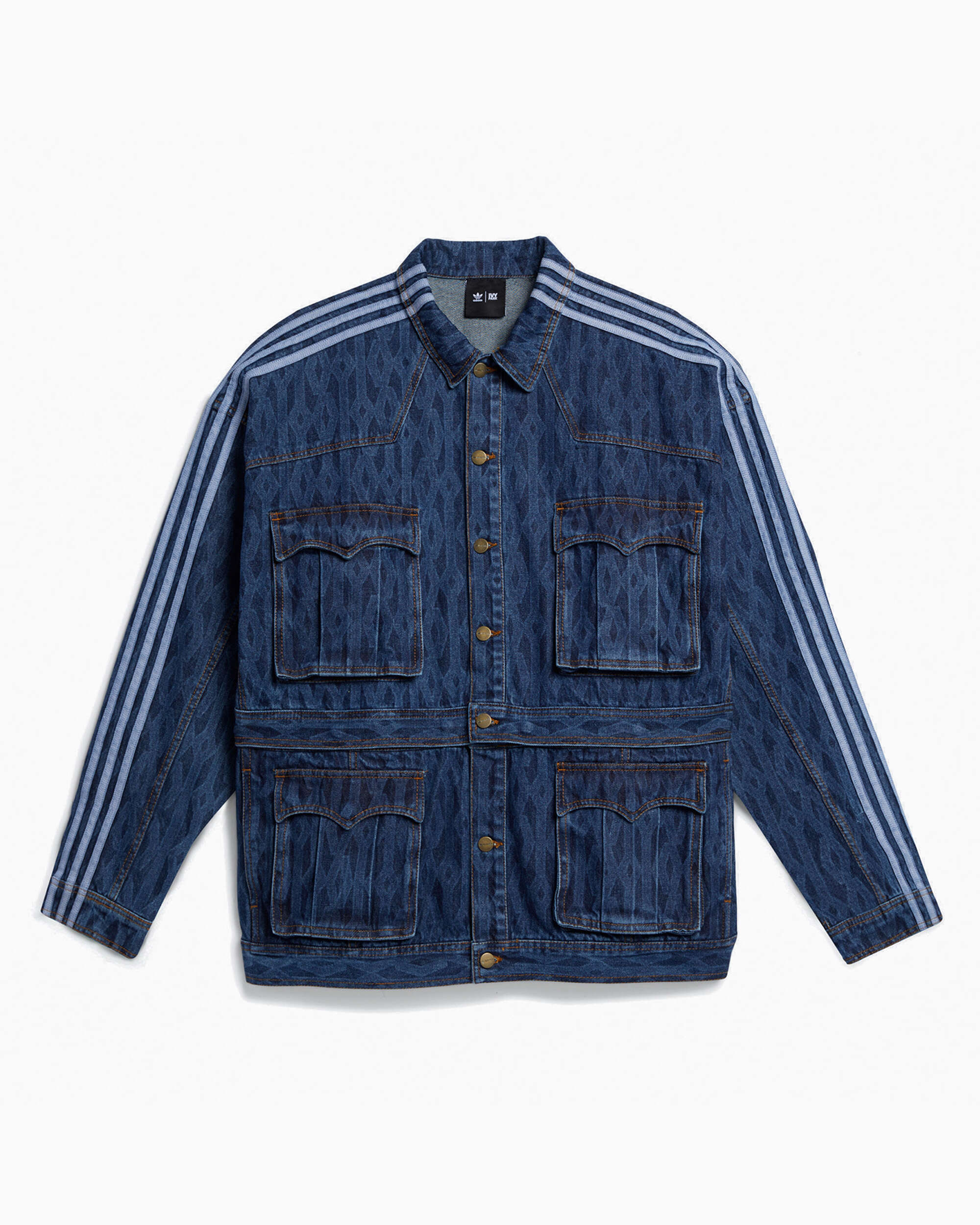 新品L Adidas ivypark デニム　ジャケットH61700 X Ivy Park adidas x Ivy Park Monogram Denim Unisex Track