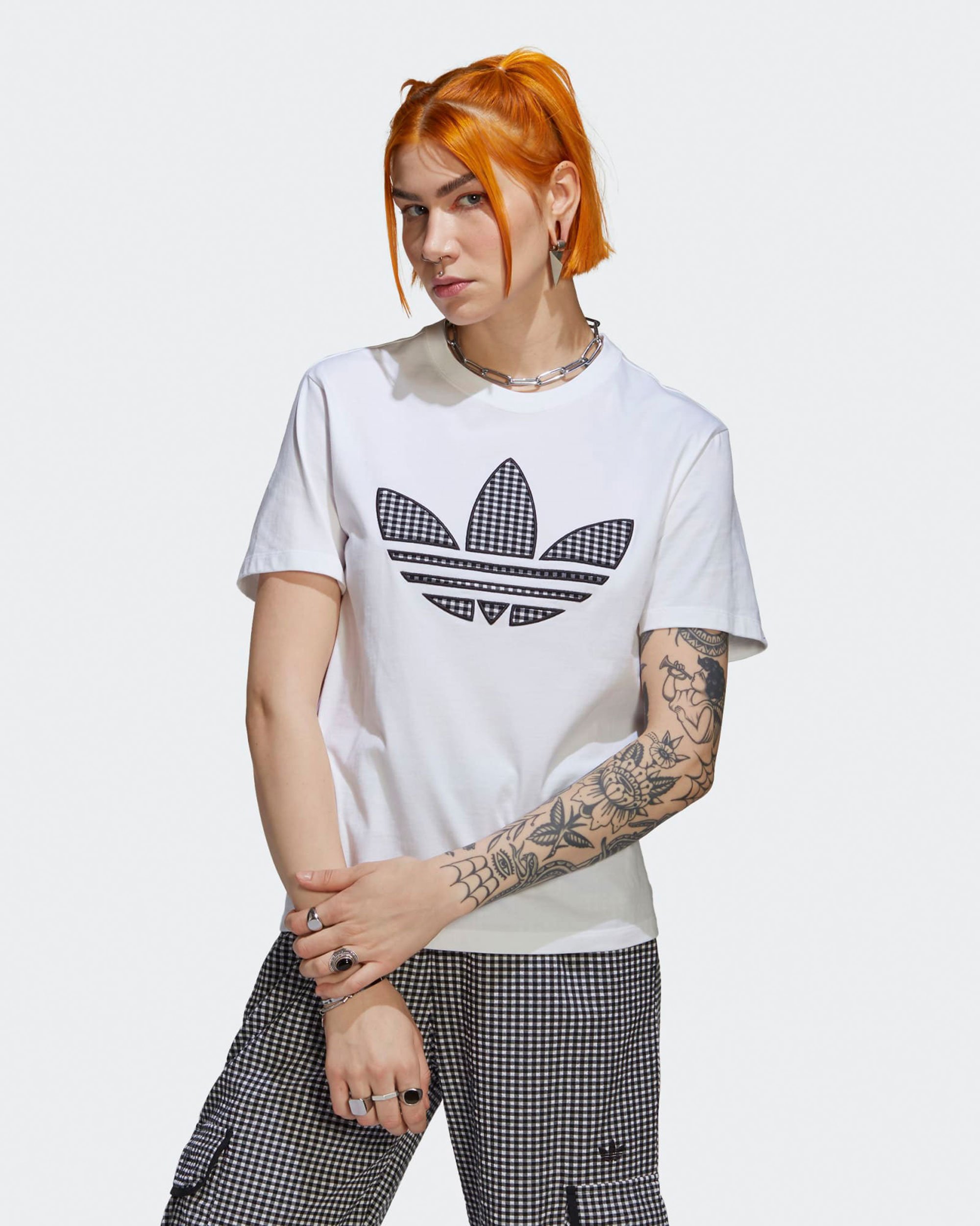 Adidas trefoil shirt womens shop