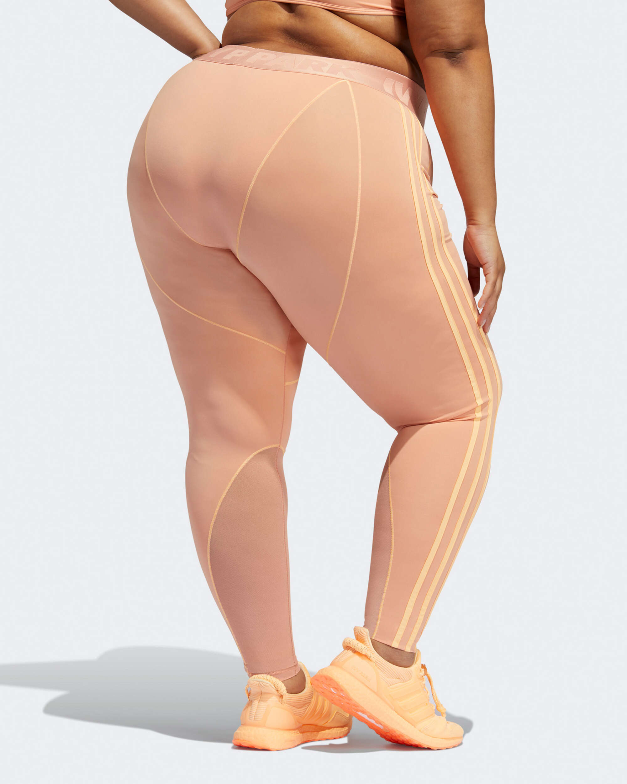 Peach adidas leggings online