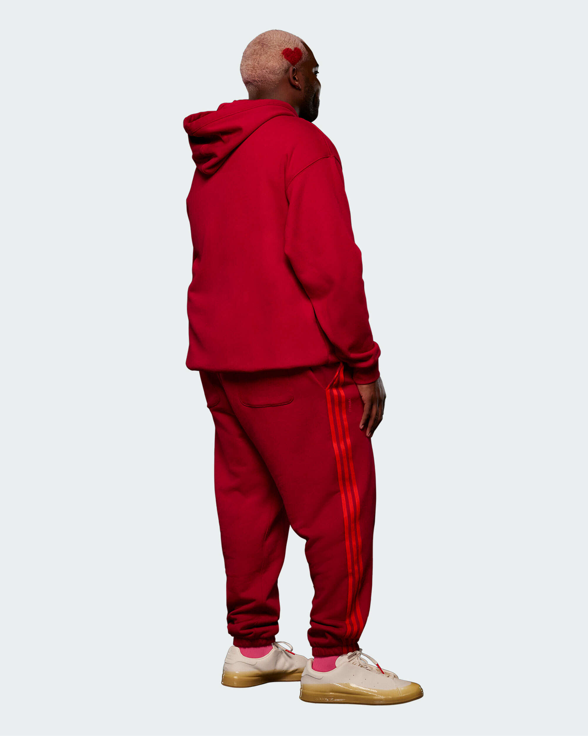 adidas x Ivy Park French Terry Unisex Sweatpants Rood HI1959 FOOTDISTRICT