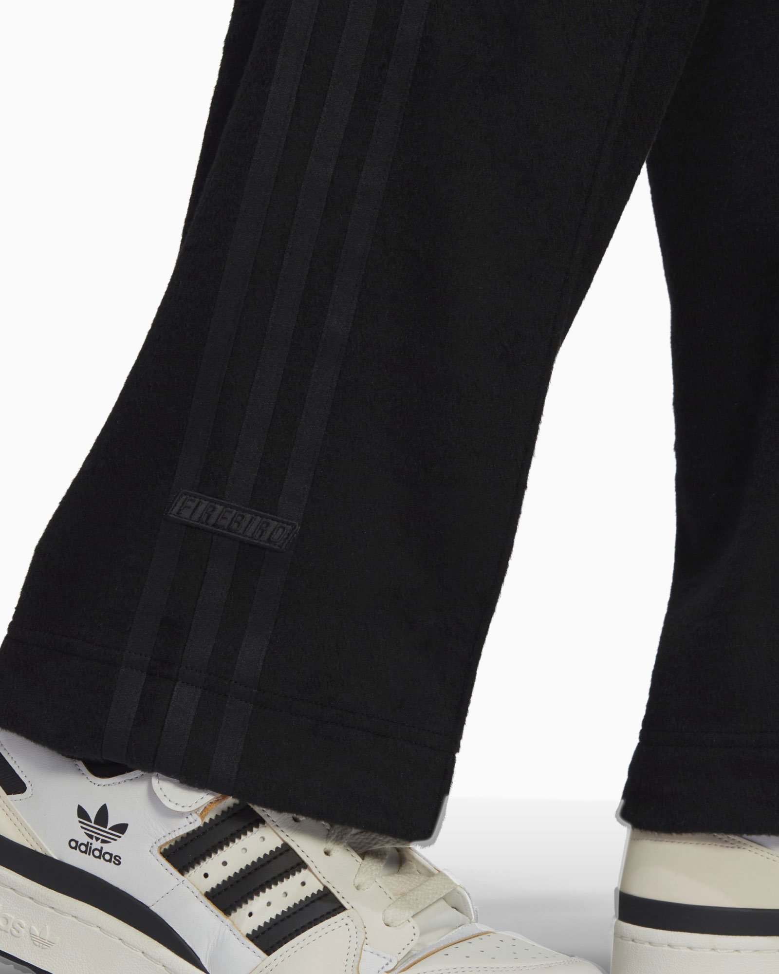 adidas Originals FIREBIRD TRACK PANT WIDE LEG - Trousers - black