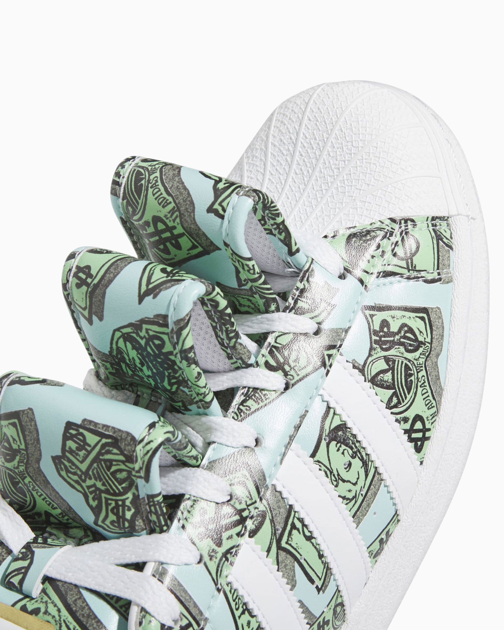 adidas Originals x Jeremy Scott Money Superstar Verde HP6596