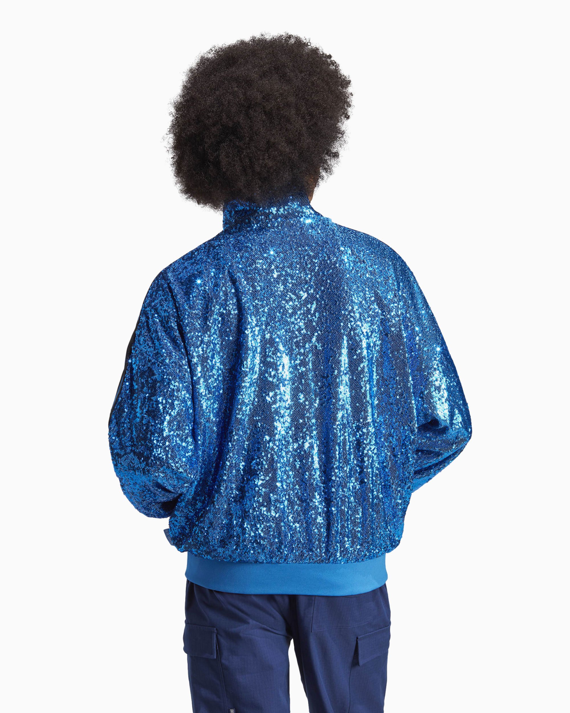 Adidas new arrivals sequin jacket