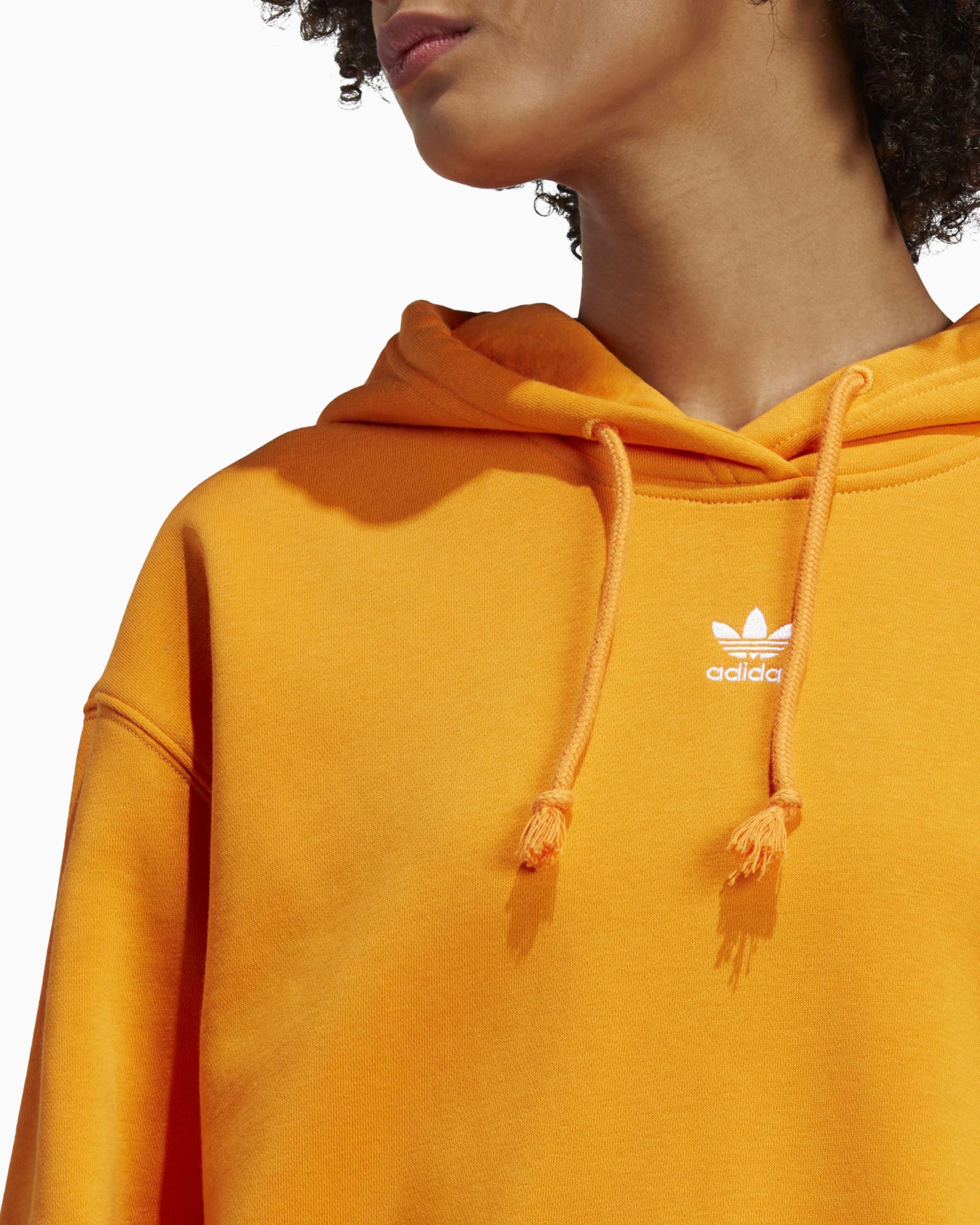 Orange adidas hoodie womens shop