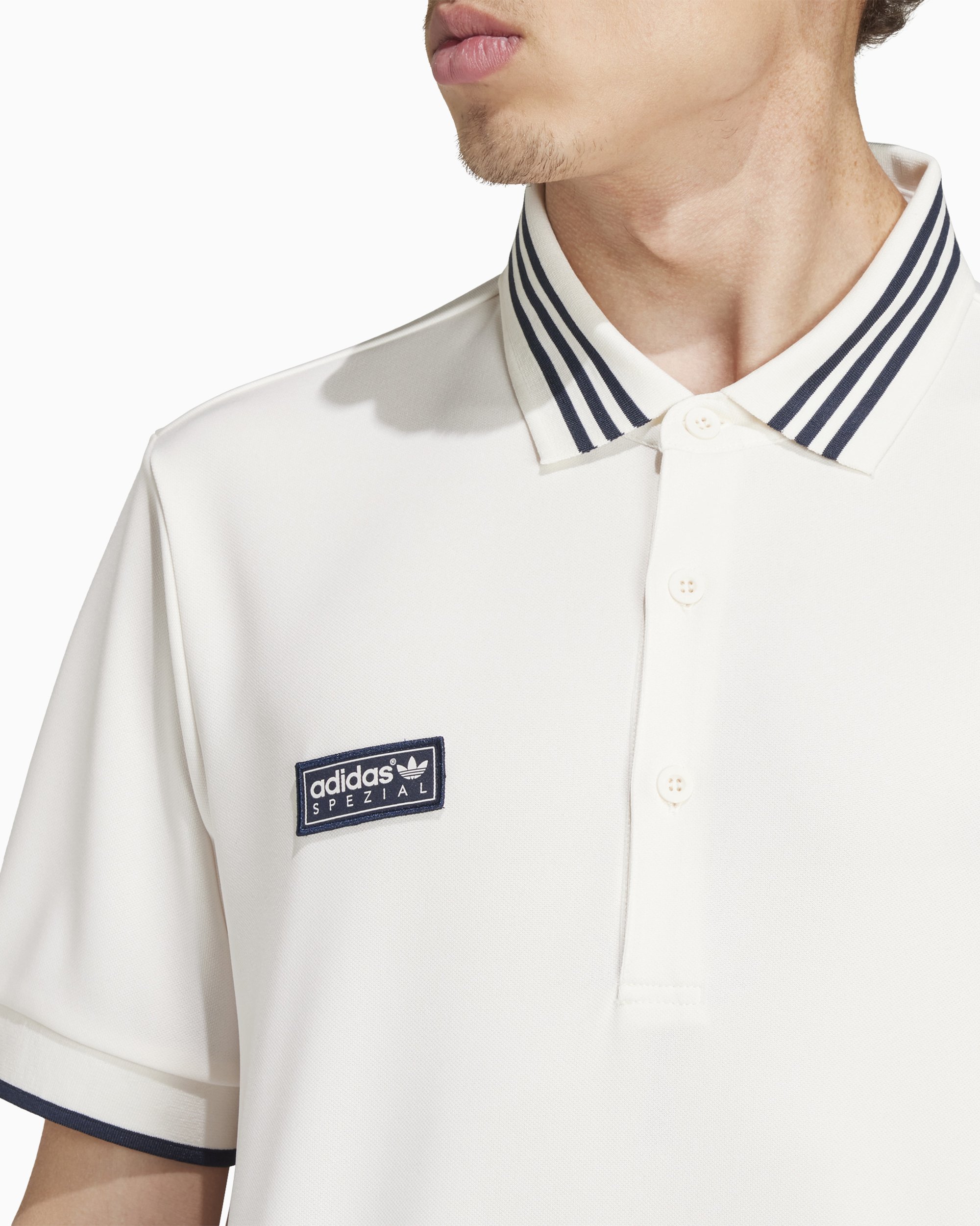 adidas Originals Spezial Men s Polo White IM8919 FOOTDISTRICT