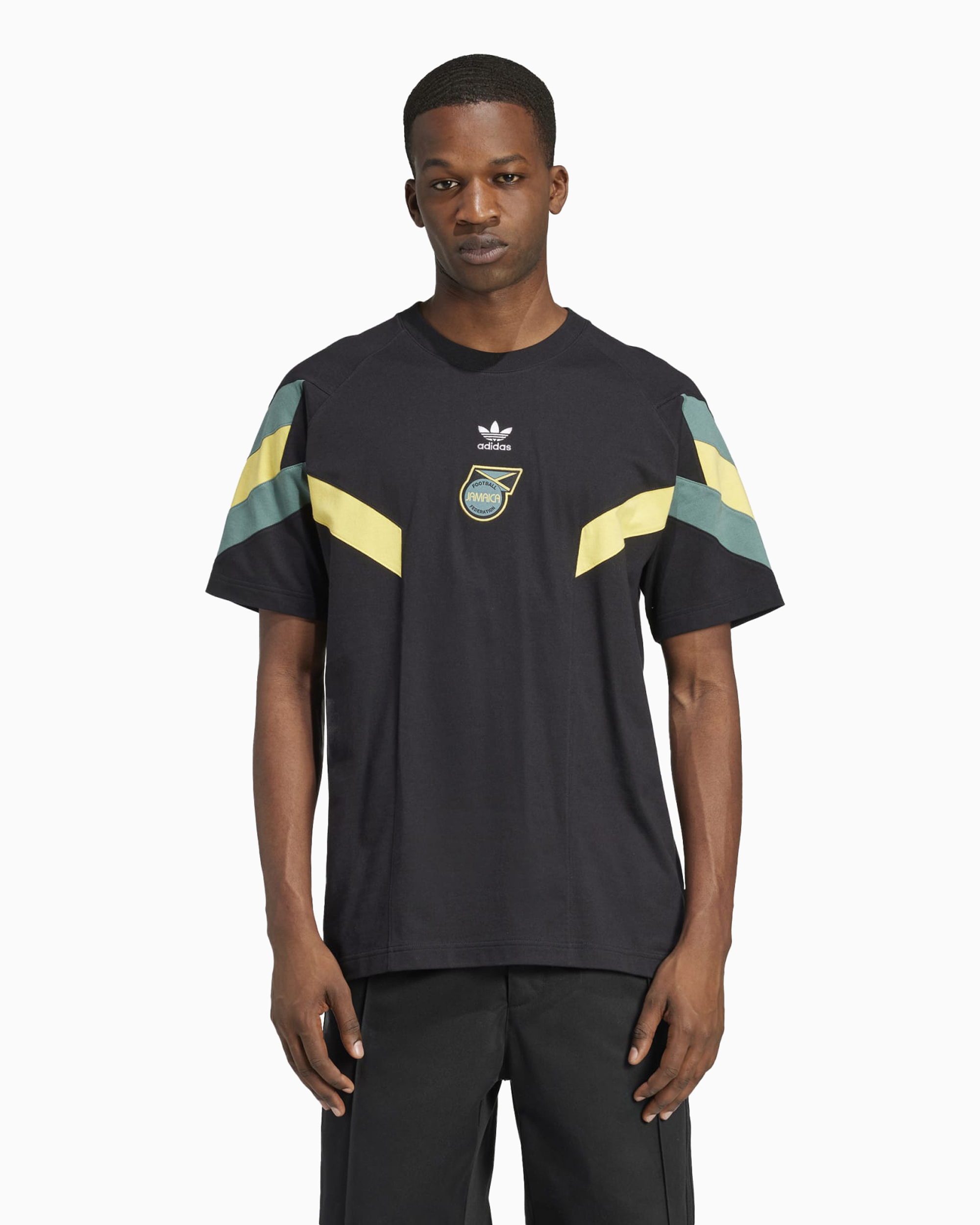 adidas Originals Jamaica Men s T Shirt Schwarz IN5566 FOOTDISTRICT