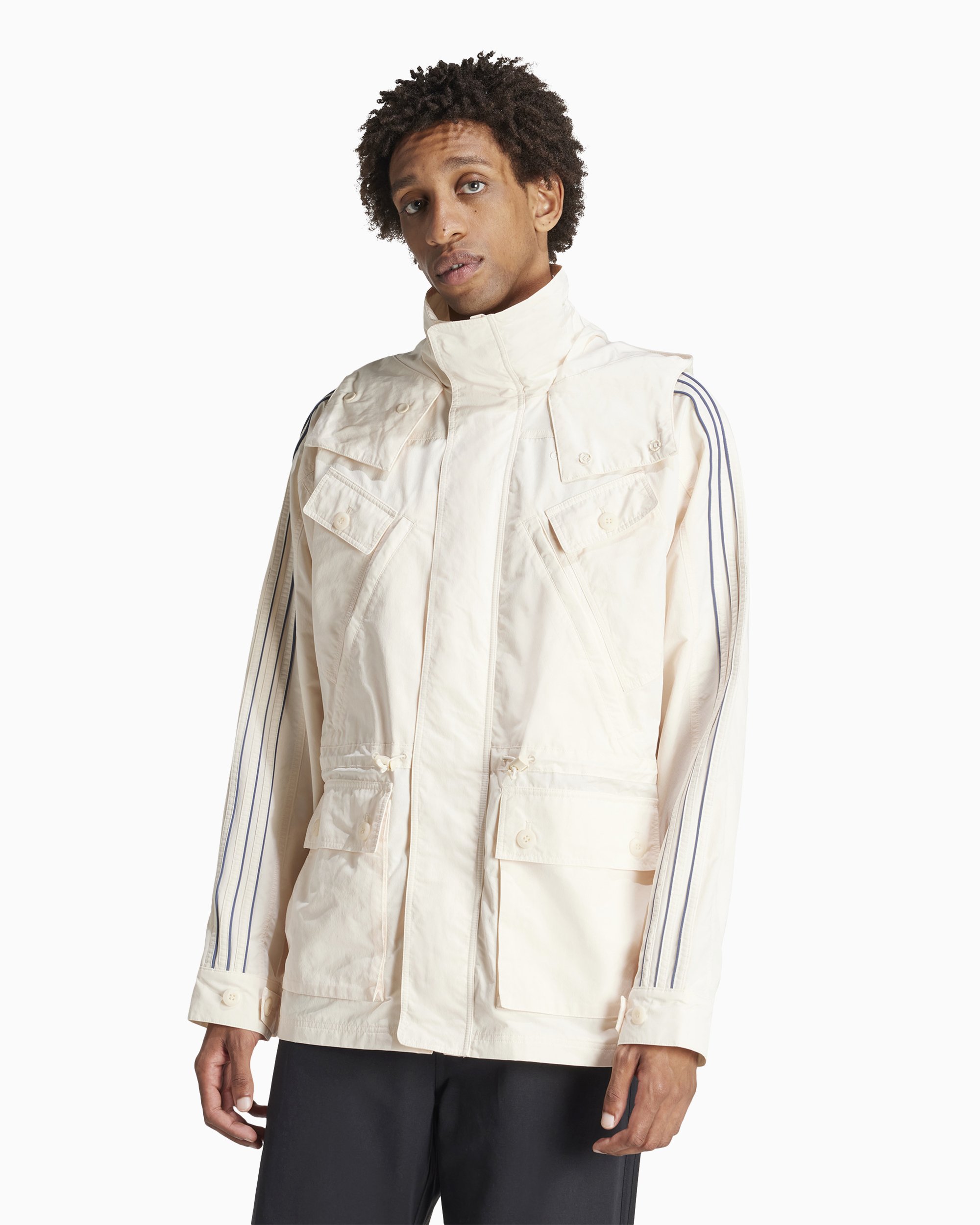 Mens white adidas windbreaker shop