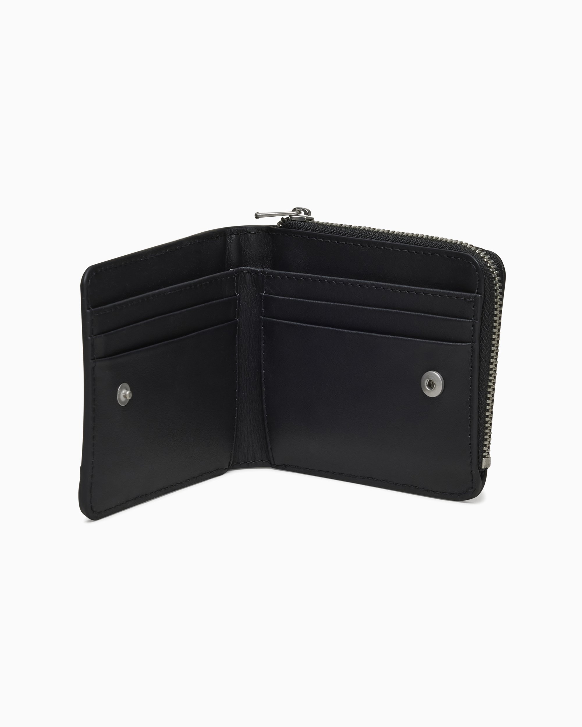 adidas Y 3 Unisex Cow Leather Wallet Black IY4061 FOOTDISTRICT