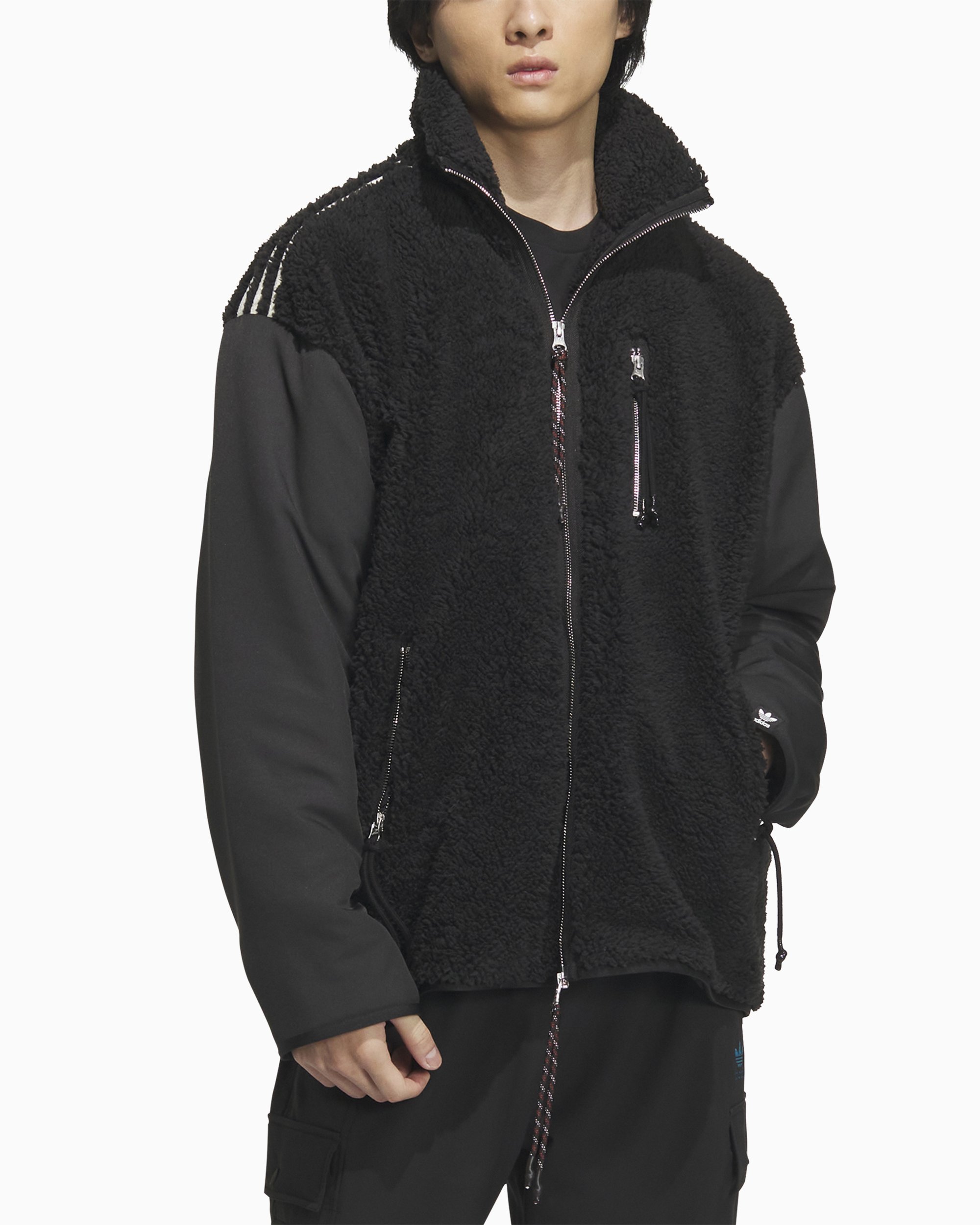 adidas Originals x Song For The Mute Unisex Fleece Jacket Black 