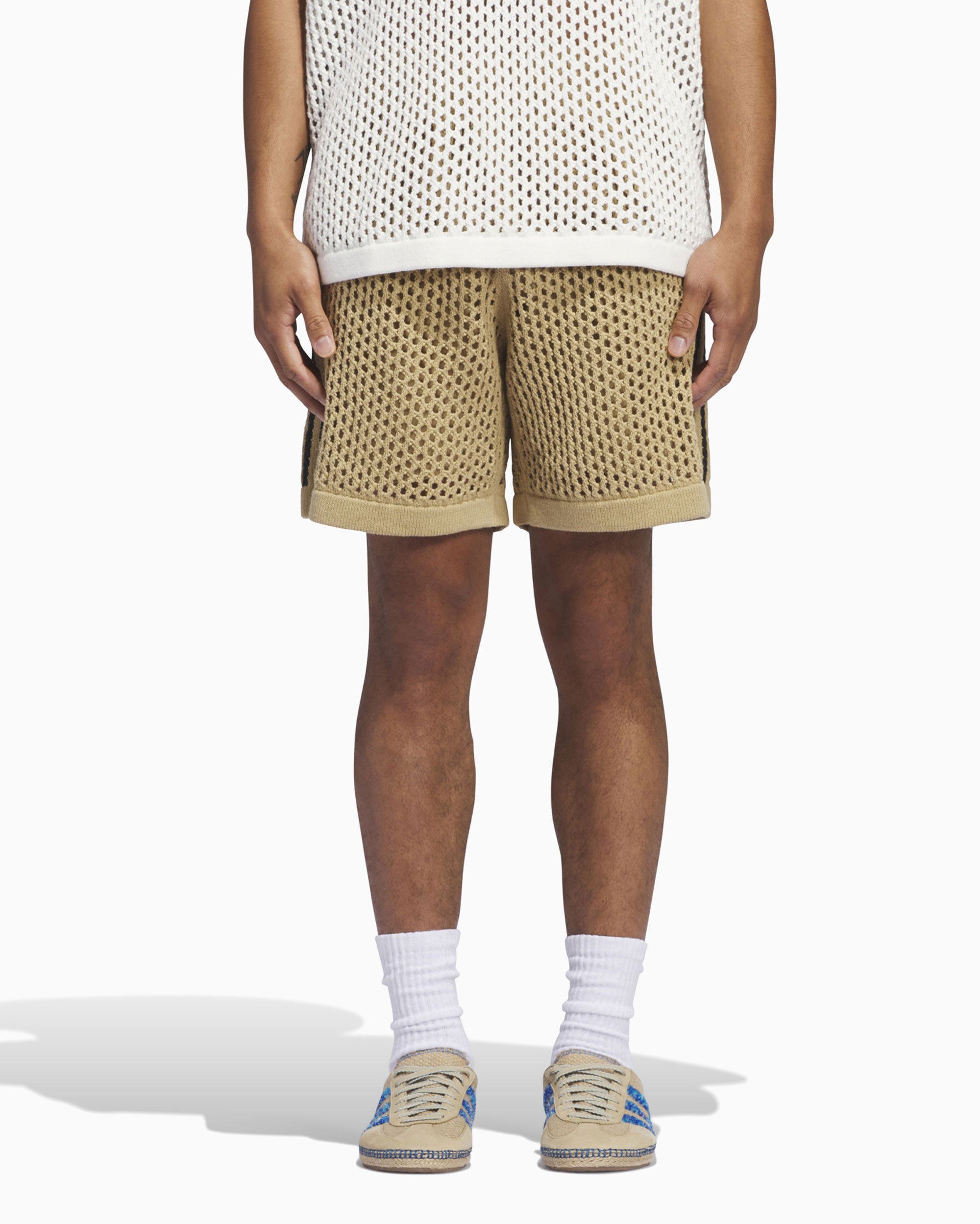 adidas Originals x CLOT By Edison Chen Unisex Crochet Shorts