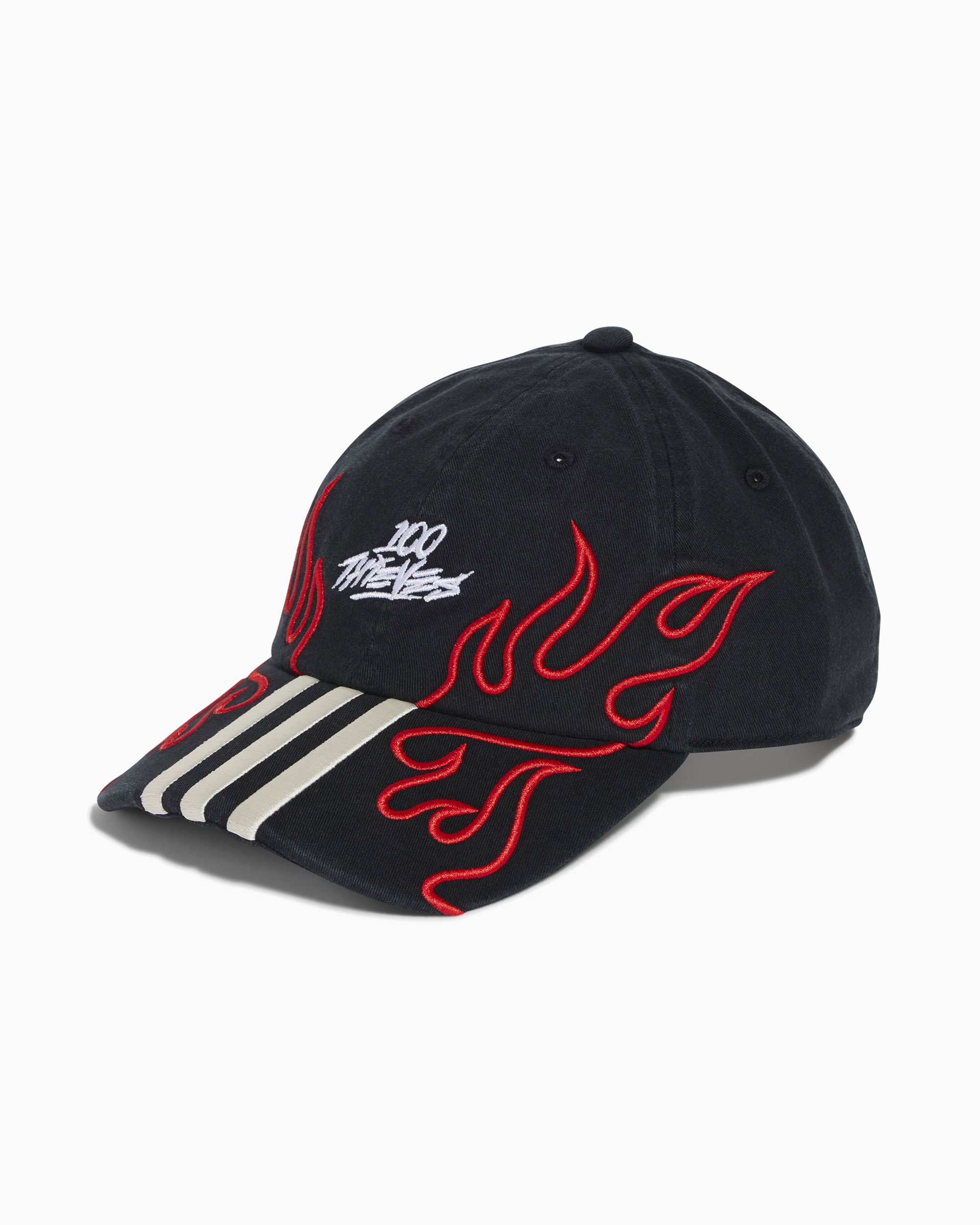 adidas Originals x 100 Thieves Unisex Cap Nero JE0319 FOOTDISTRICT