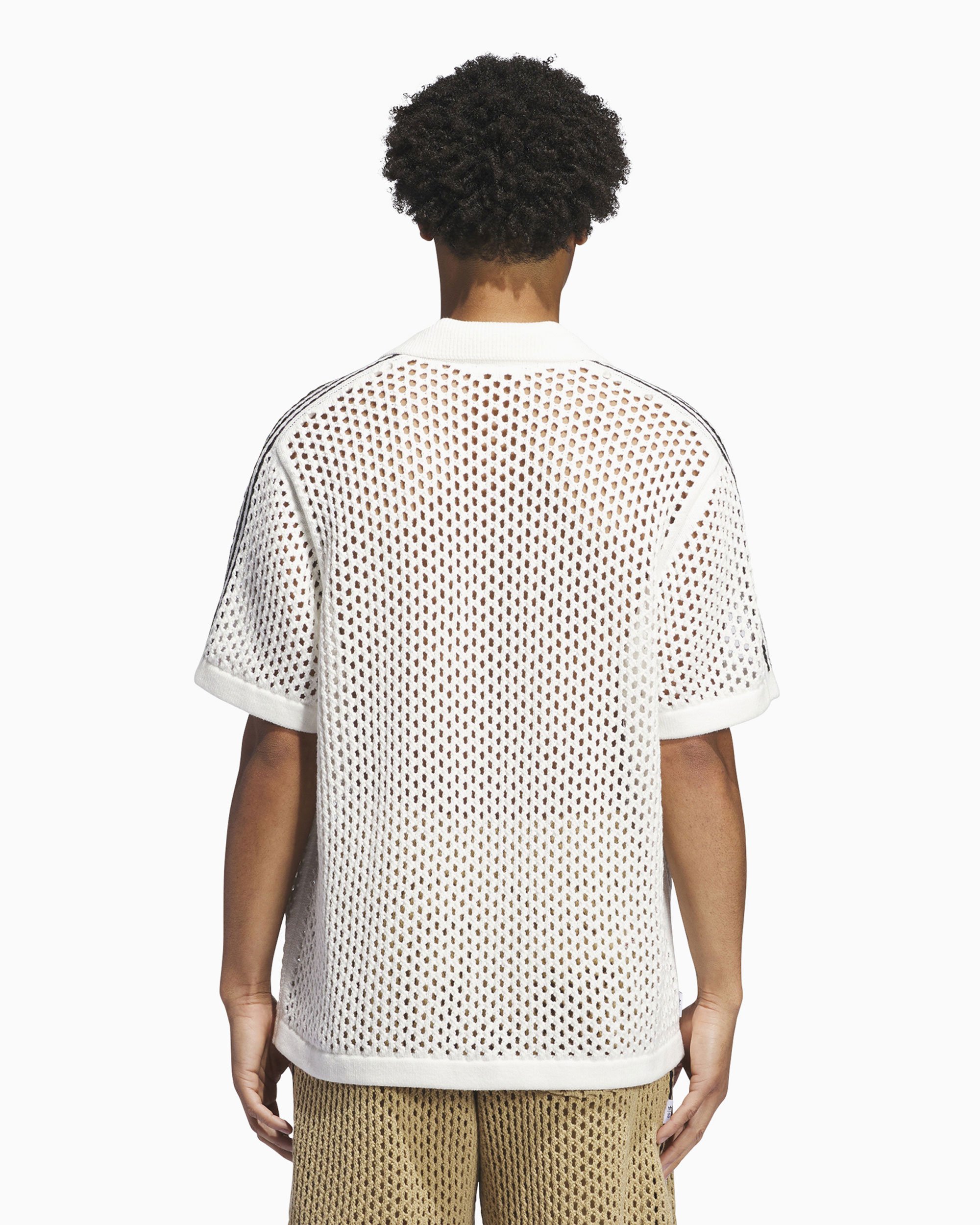 adidas Originals x CLOT By Edison Chen Unisex Crochet Polo