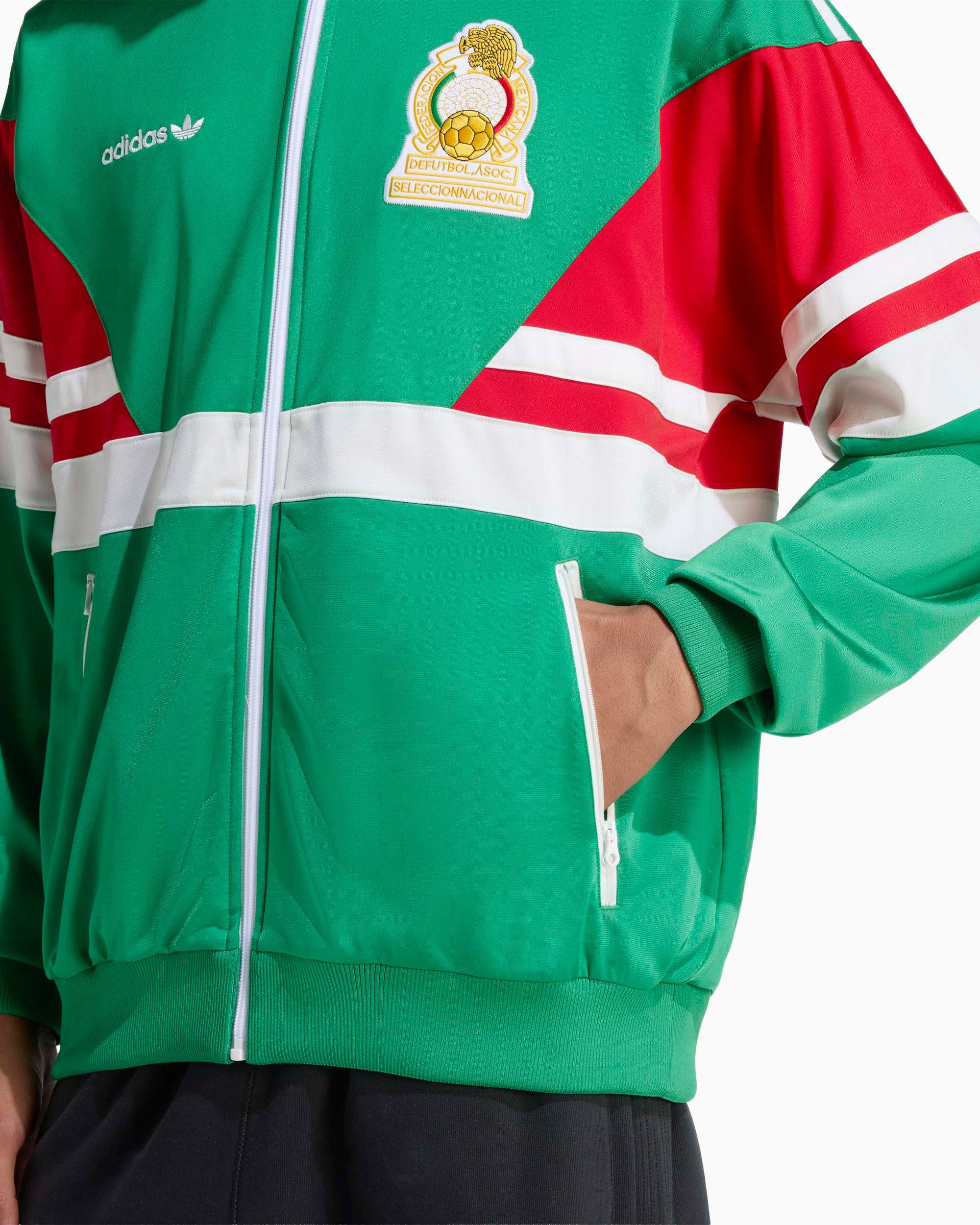 adidas Originals Mexico 1986 Relaxed Men's Track Jacket Green