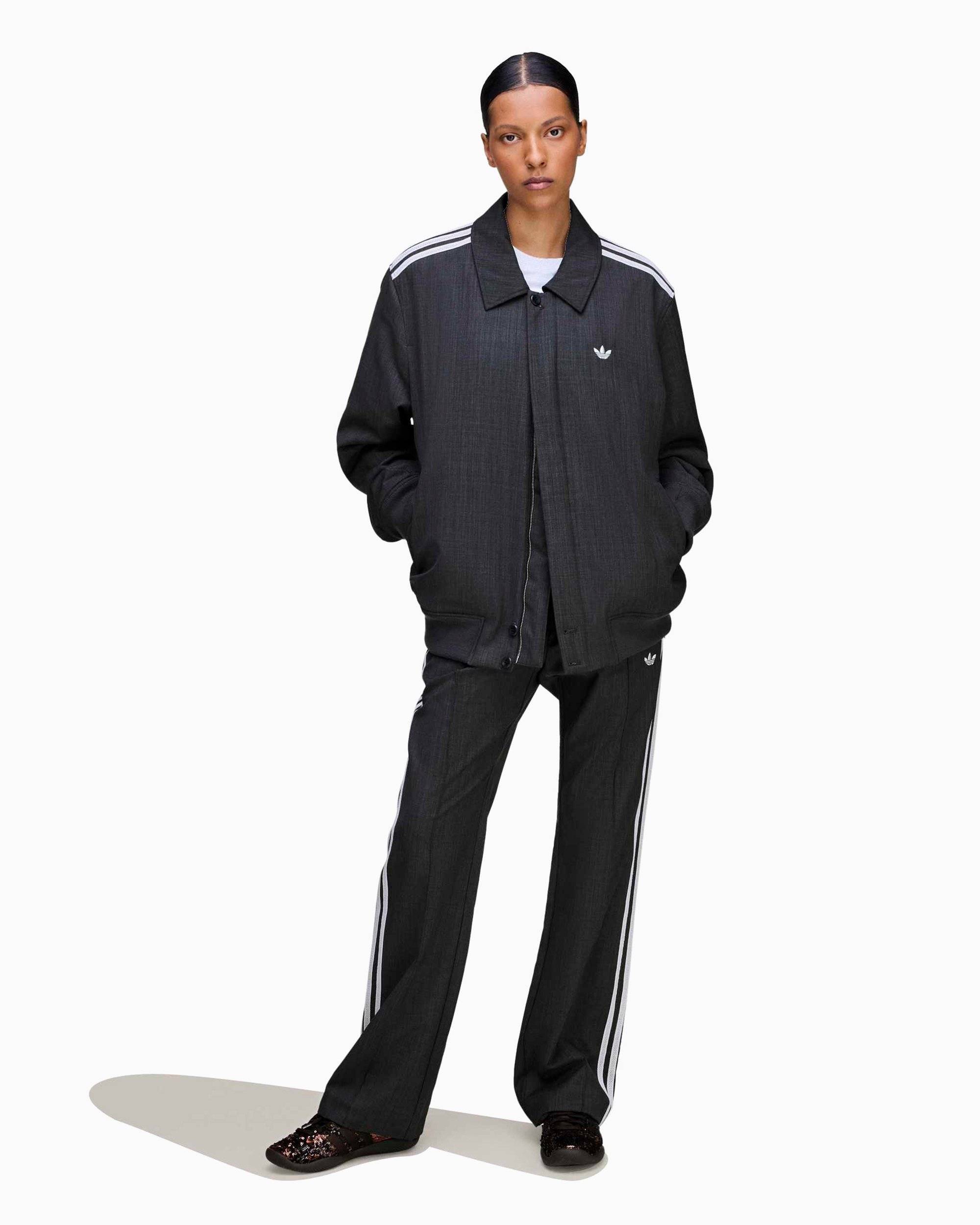 adidas Originals x Wales Bonner Men's Track Jacket Gray KB2315