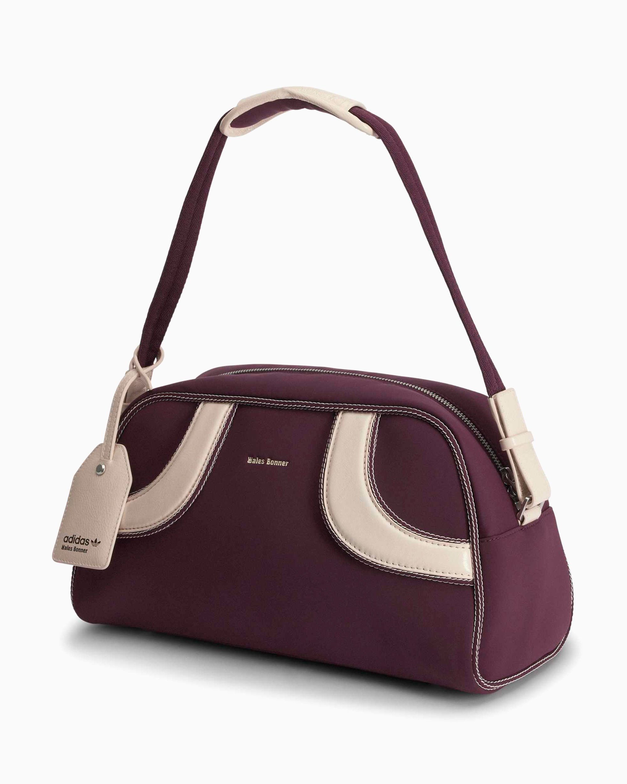 adidas Originals x Wales Bonner Unisex Shoulder Bag Burgundy