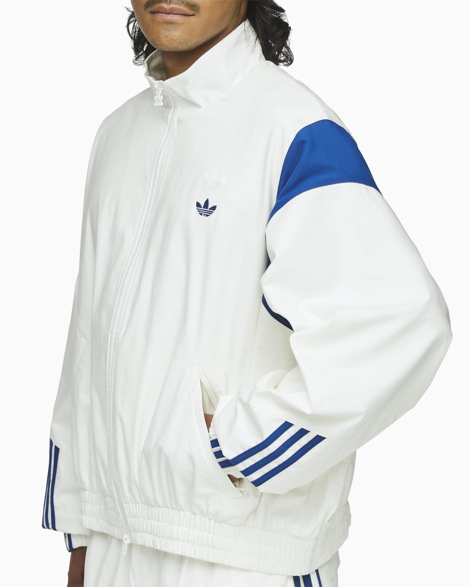 adidas×PHARRELLWILLIAMS TrackJacketジャージ白 adidas Originals x Pharrell Williams Track Jacket 